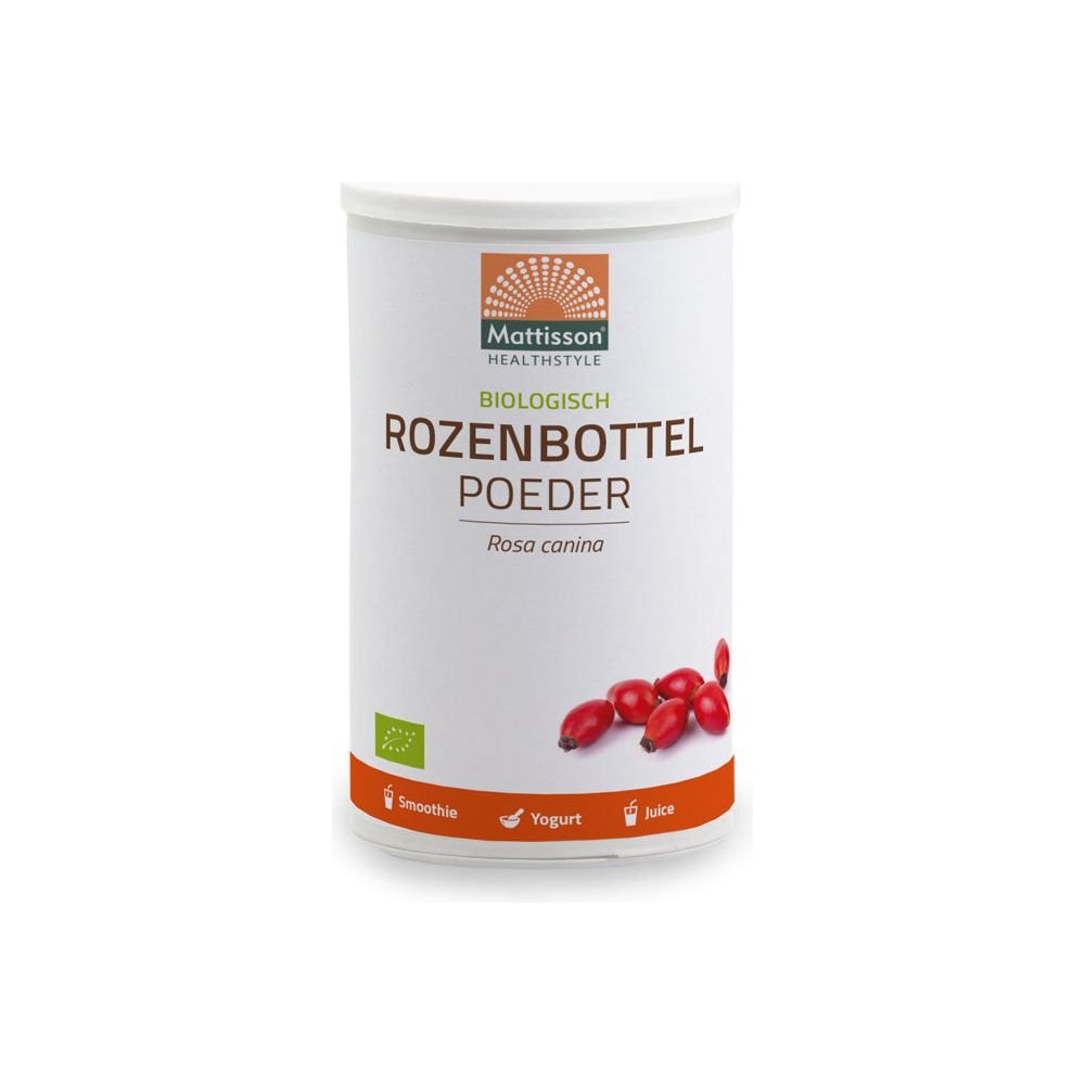 Biologisch Rozenbottel poeder - 200 g Supplement Mattisson   