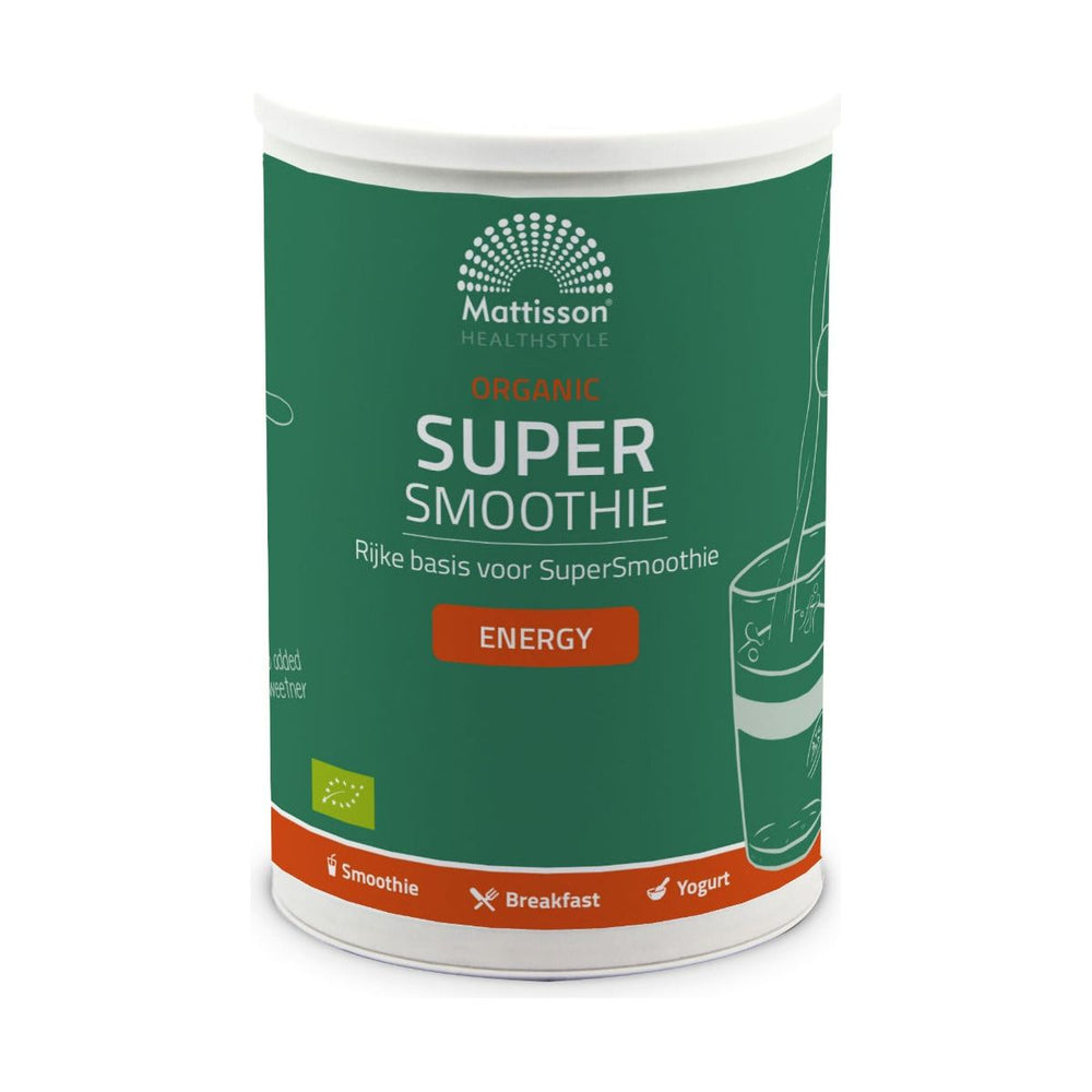 Biologische Energy Supersmoothie Mix - 500 g Supplement Mattisson   