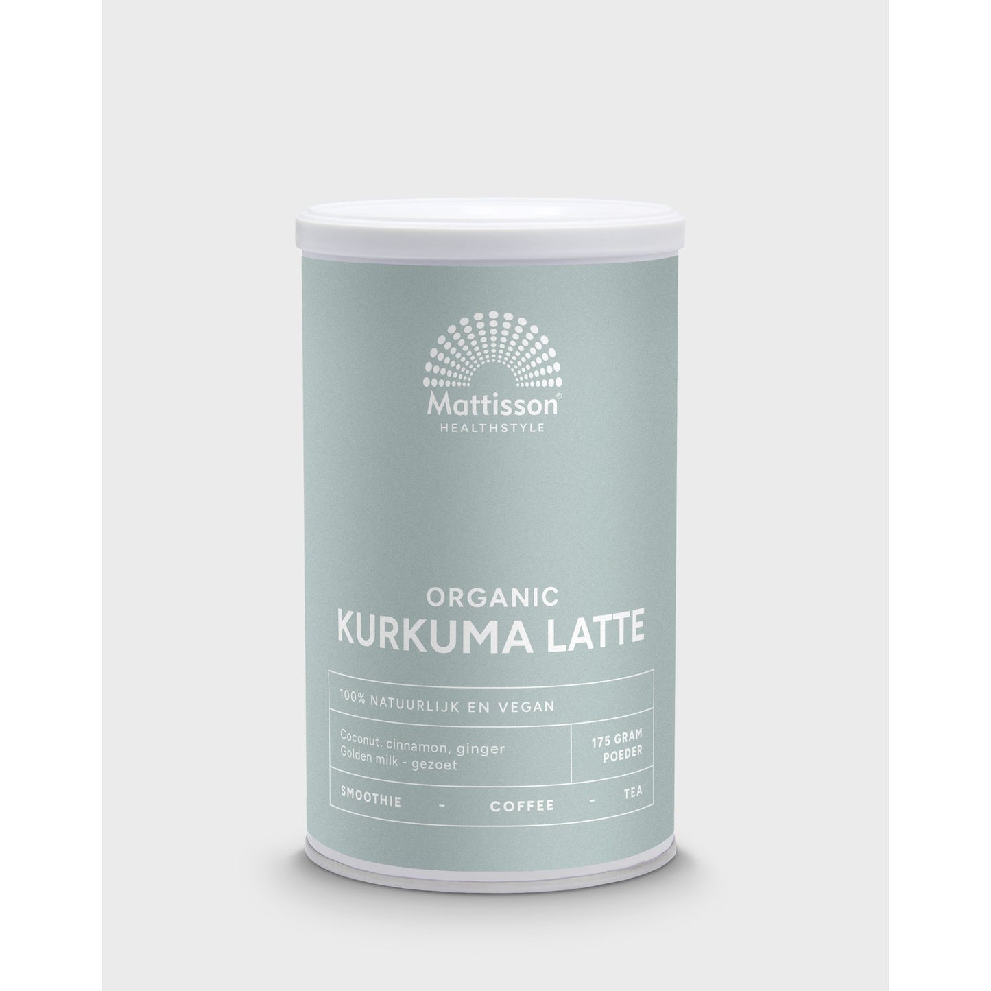 Biologische Kurkuma Latte - Gezoet - 175 g Supplement Mattisson Default Title