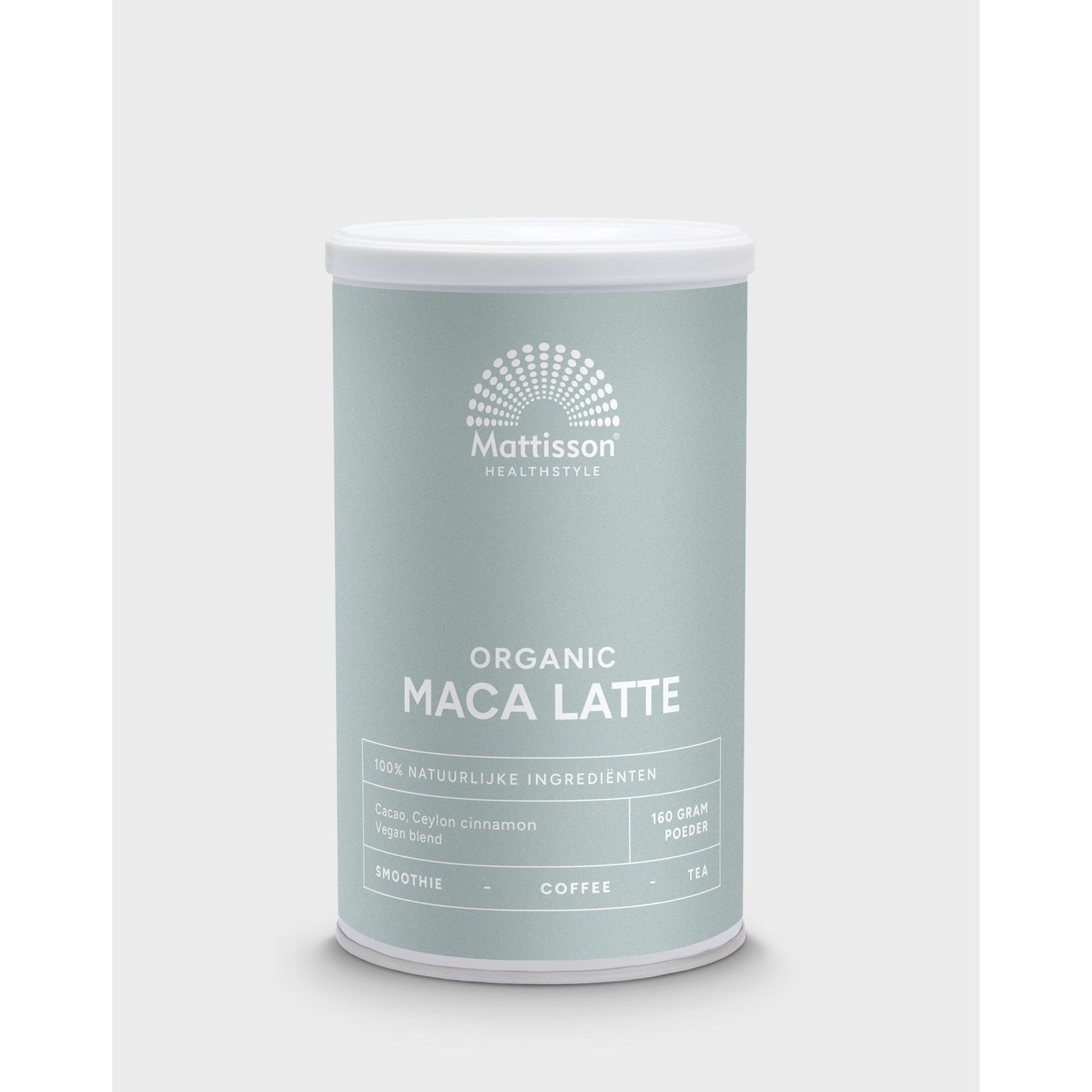 Biologische Maca Latte - Cacao & Ceylon kaneel - 160 g Supplement Mattisson Default Title