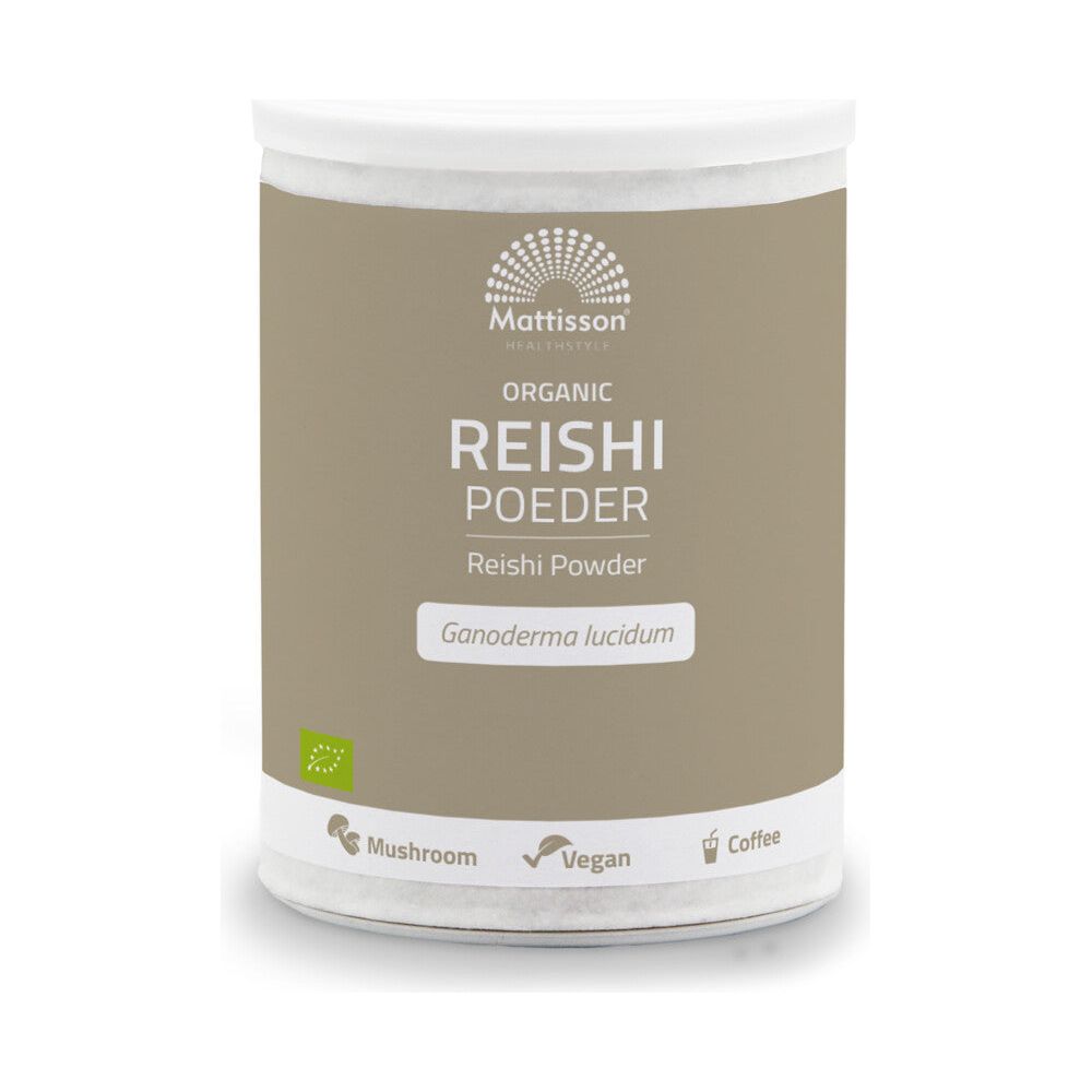 Biologisch Reishi Poeder - 100 gram Supplement Mattisson   