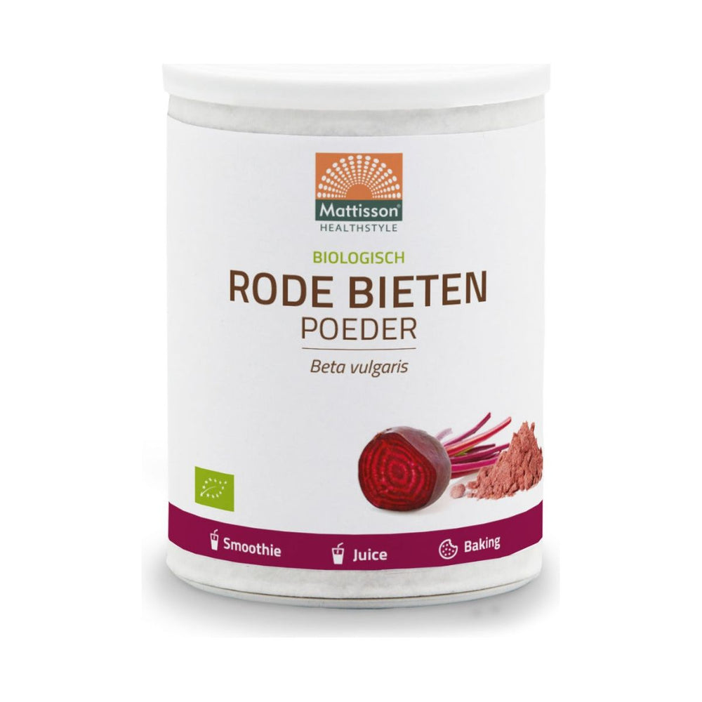 Biologische Rode Bieten poeder - 125 g Supplement Mattisson   