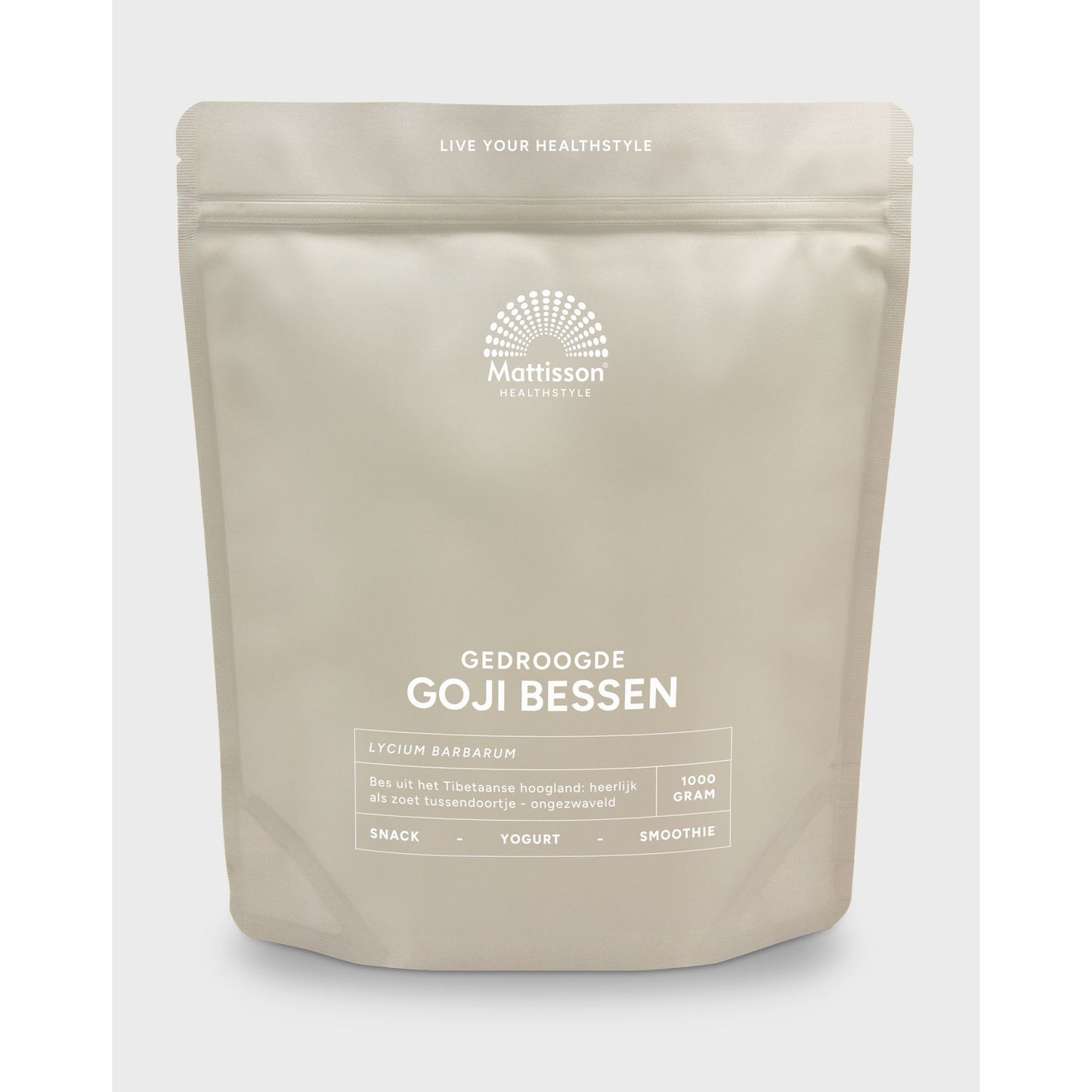 Goji Bessen gedroogd - 1 kg Supplement Mattisson Default Title