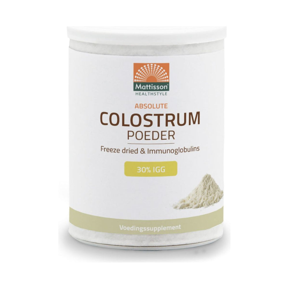 Colostrum Poeder - 30% igG - 125 g Supplement Mattisson   