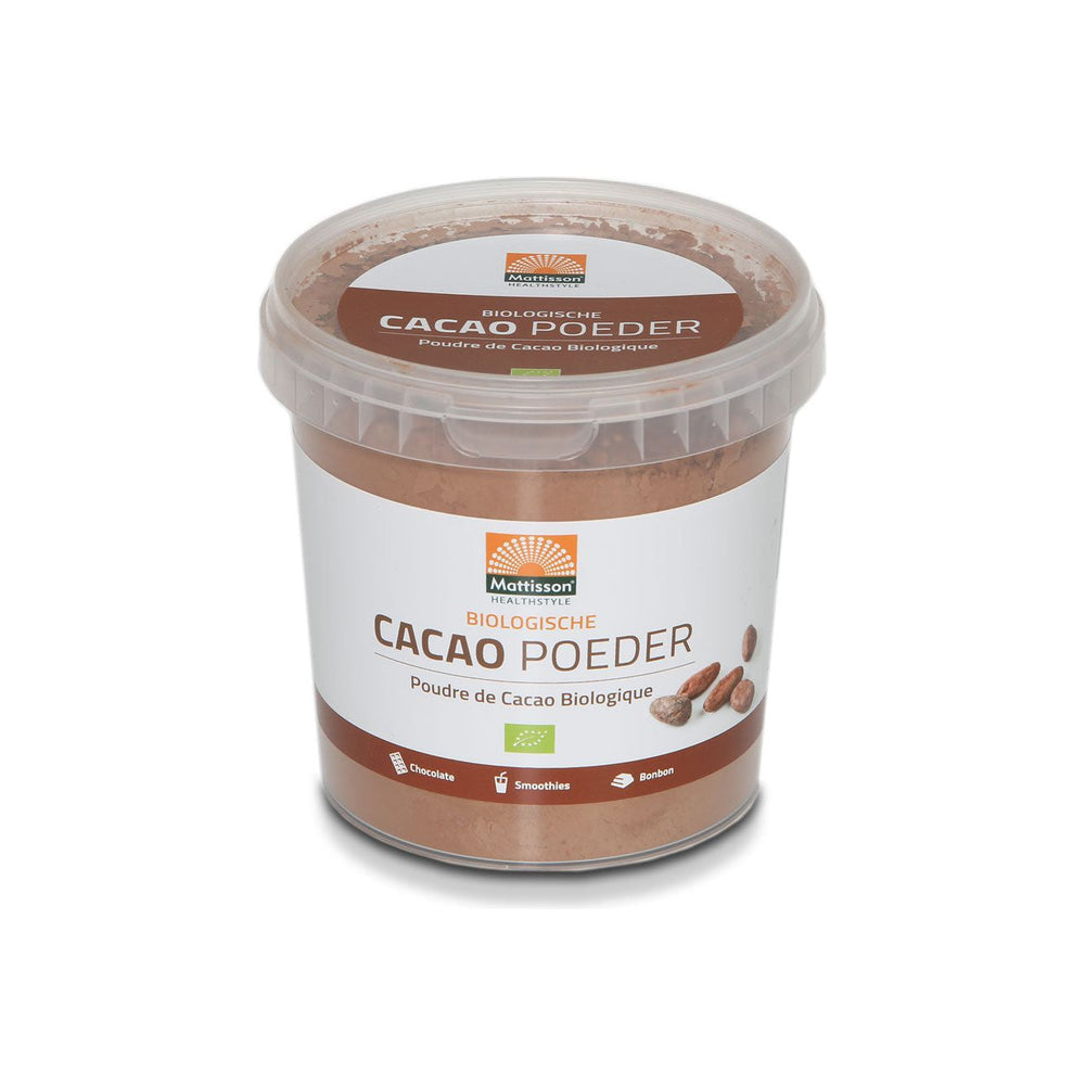 Biologische Cacao poeder - 300 g Supplement Mattisson   