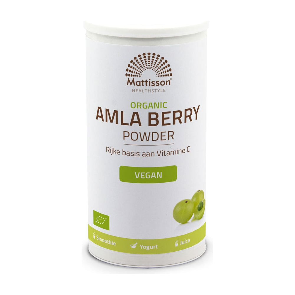 Biologische Amla Berry poeder - 220 g Supplement Mattisson   