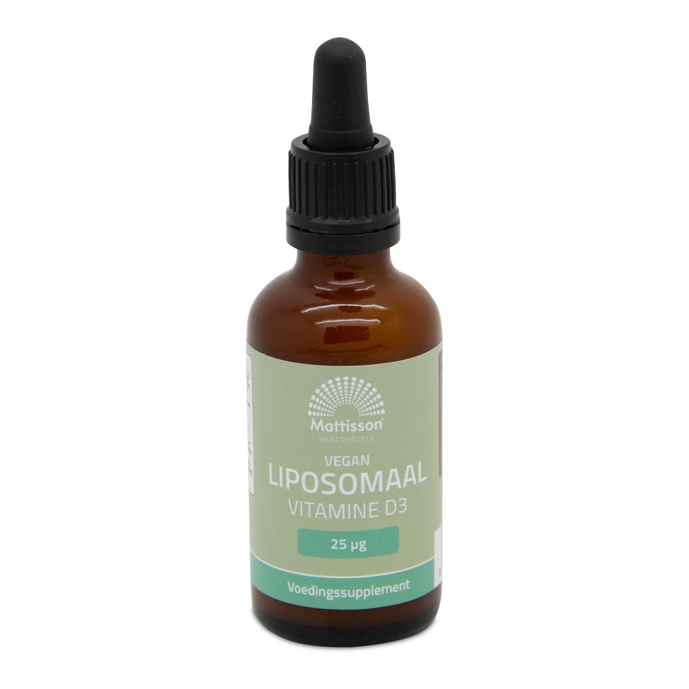 Vegan Liposomaal Vitamine D3 - 50ml Supplement Mattisson   