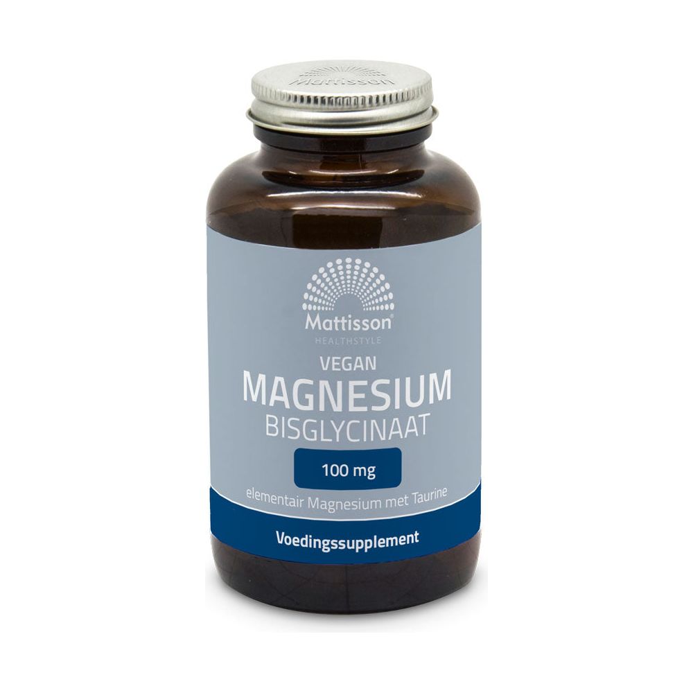 Magnesium Bisglycinaat 833mg - 90 tabletten Supplement Mattisson   