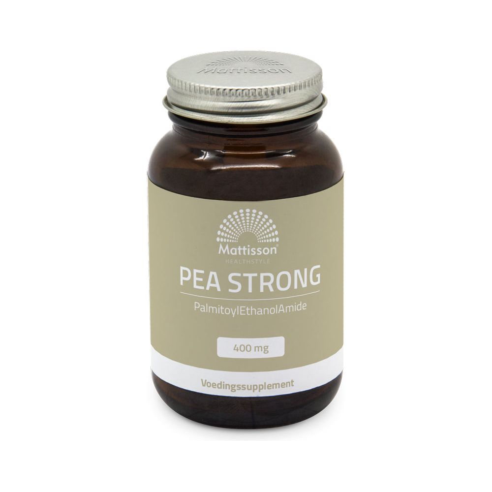 PEA strong (PalmitoylEthanolAmide) 400mg - 90 capsules Supplement Mattisson   