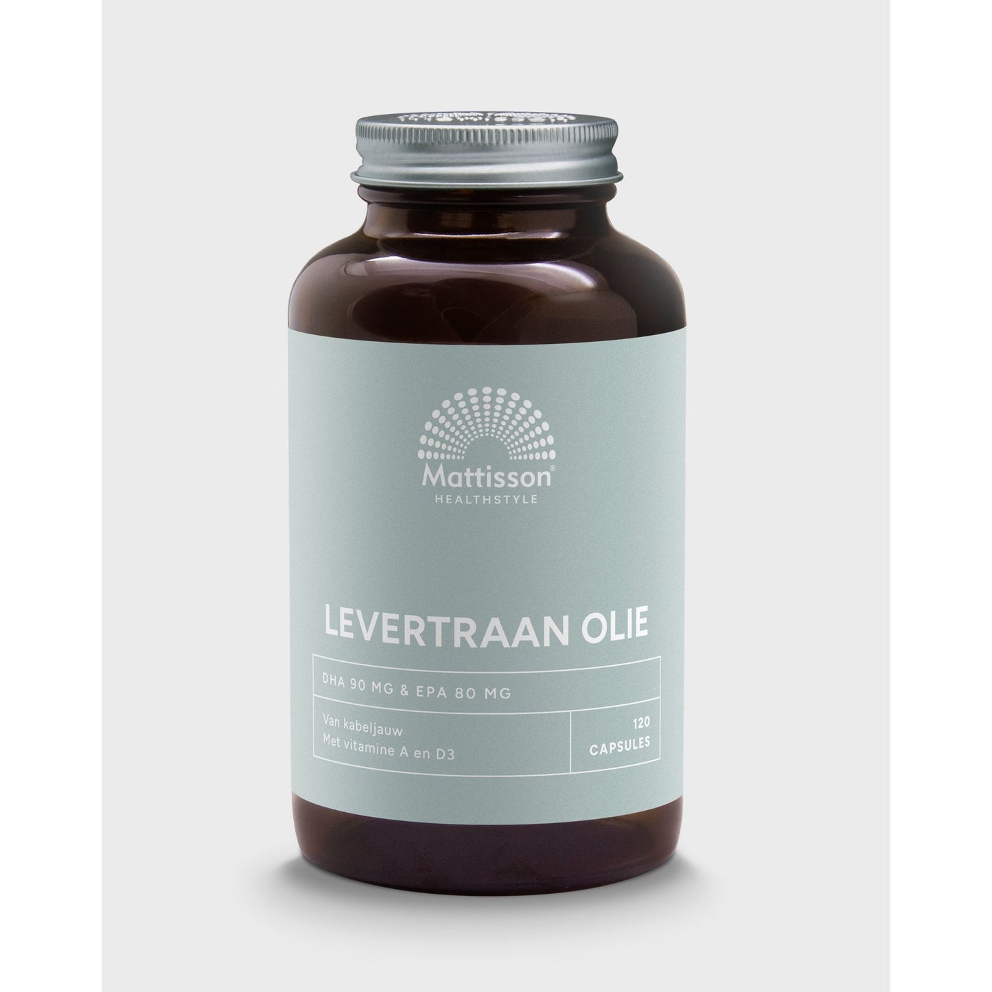 Levertraan Olie 1000mg - 120 capsules Supplement Mattisson Default Title