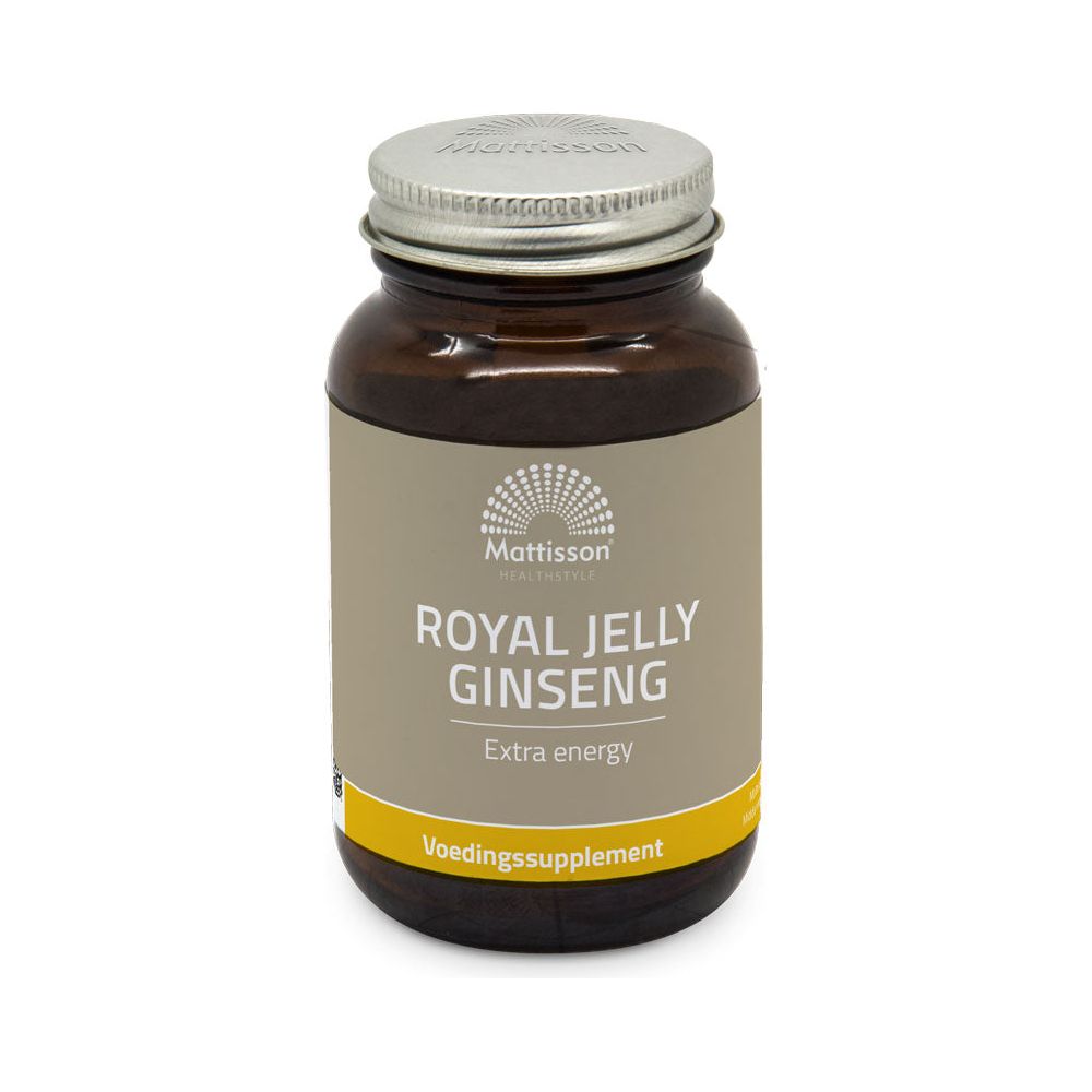 Royal Jelly & Ginseng - 60 capsules Supplement Mattisson   