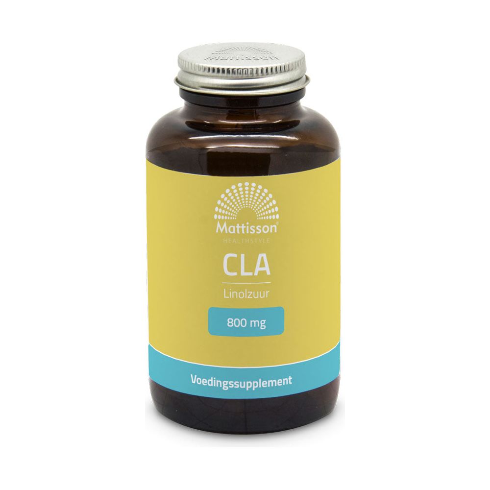 CLA - Geconjugeerd Linolzuur  - 800 mg - 90 capsules Supplement Mattisson   