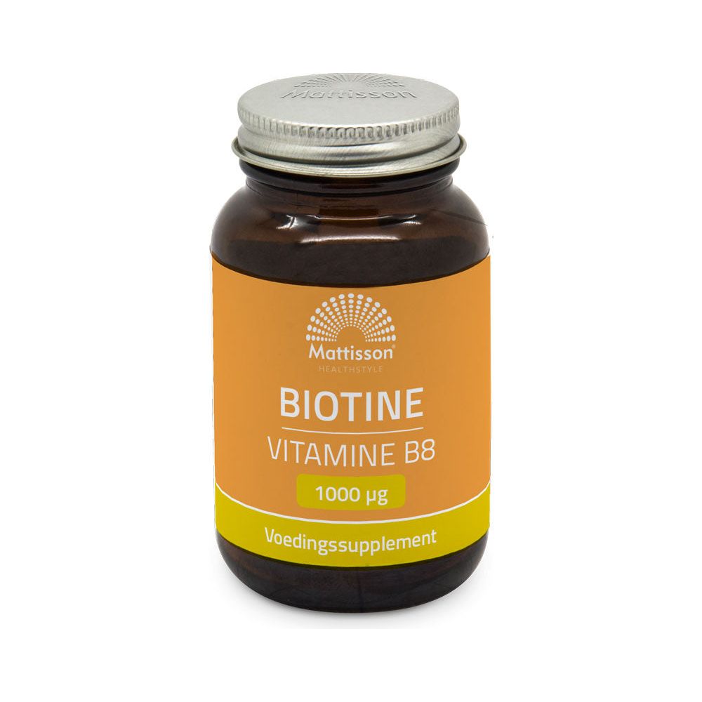 Biotine - Vitamine B8 - 1000mcg - 60 tabletten Supplement Mattisson   