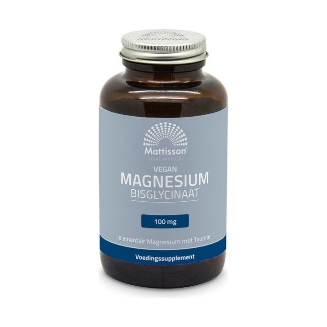 Magnesium Bisglycinaat 833mg - 180 tabletten Supplement Mattisson   