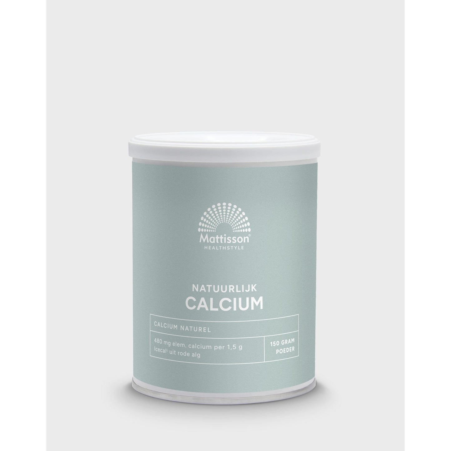 Natuurlijk Calcium Icecal - 480 mg - 150 gram Supplement Mattisson Default Title