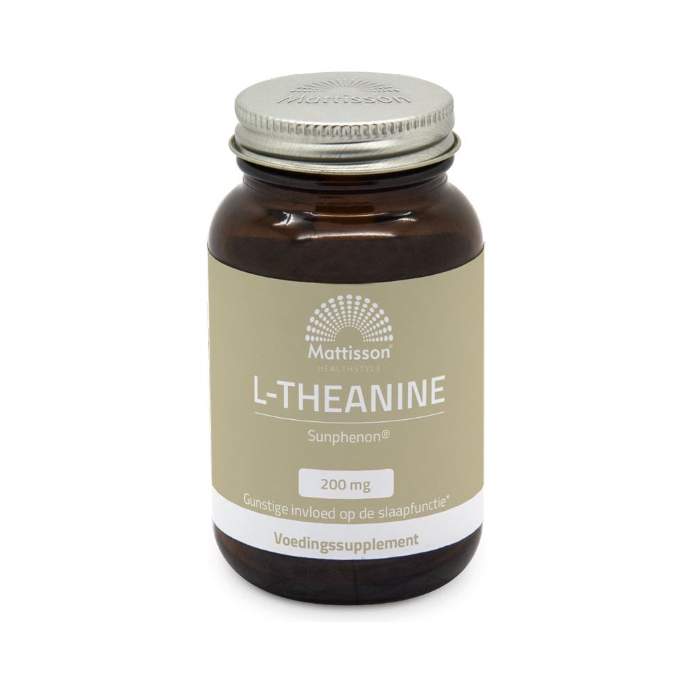 L-Theanine 200 mg - 60 Capsules Supplement Mattisson   