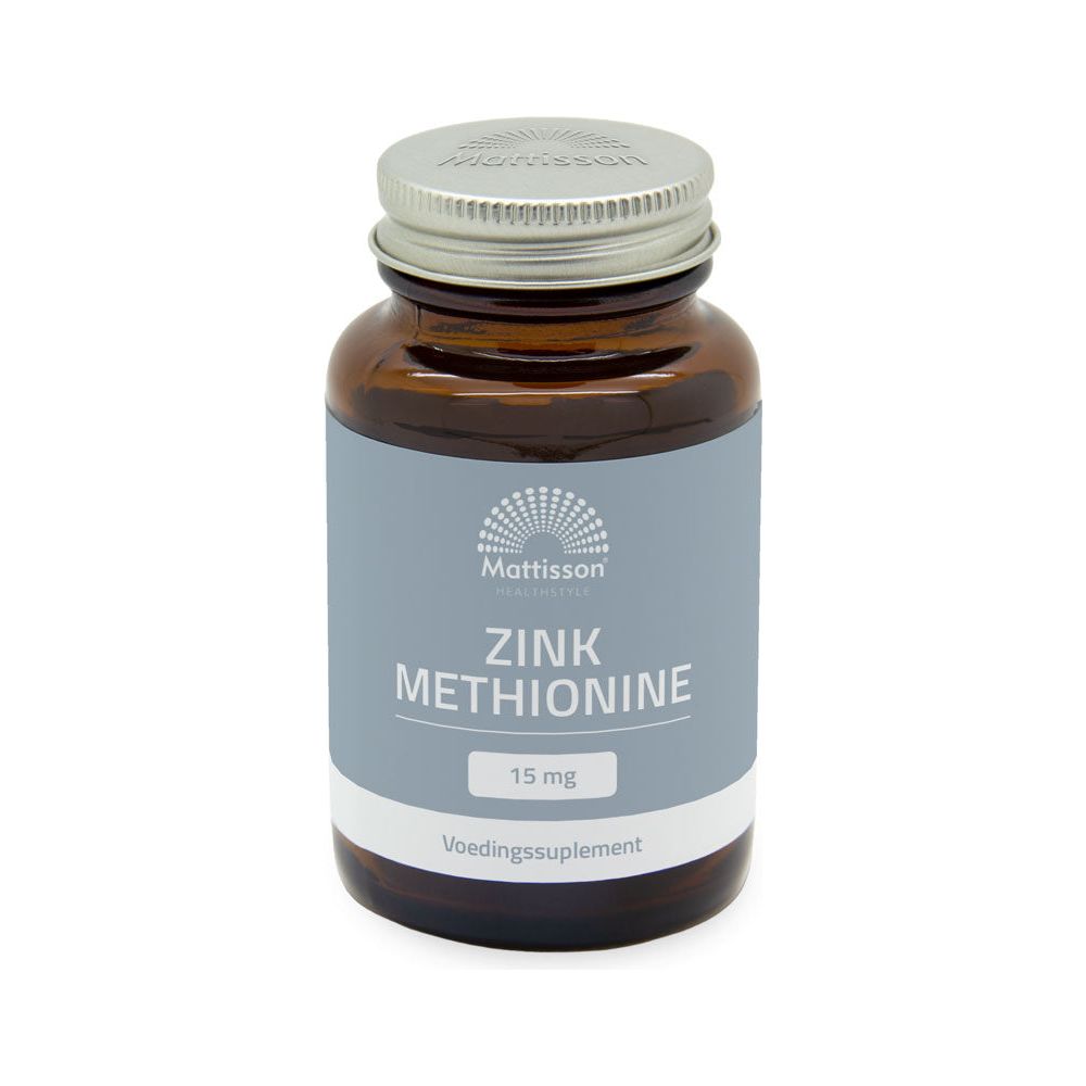 Zink Methionine 15mg - 90 capsules Supplement Mattisson   