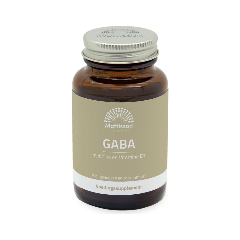 GABA 1000 mg - 60 tabletten Supplement Mattisson   