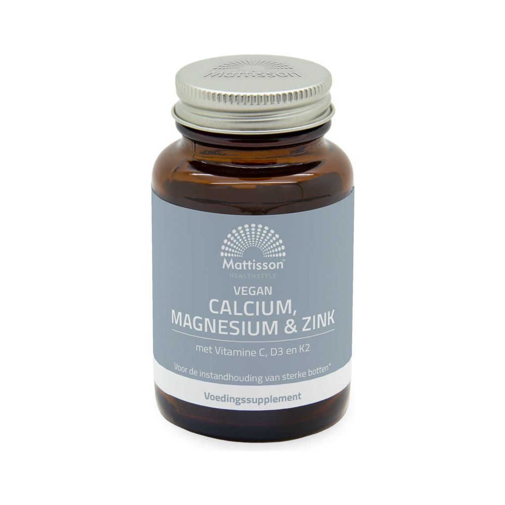 Calcium, Magnesium & Zink - 90 tabletten Supplement Mattisson   
