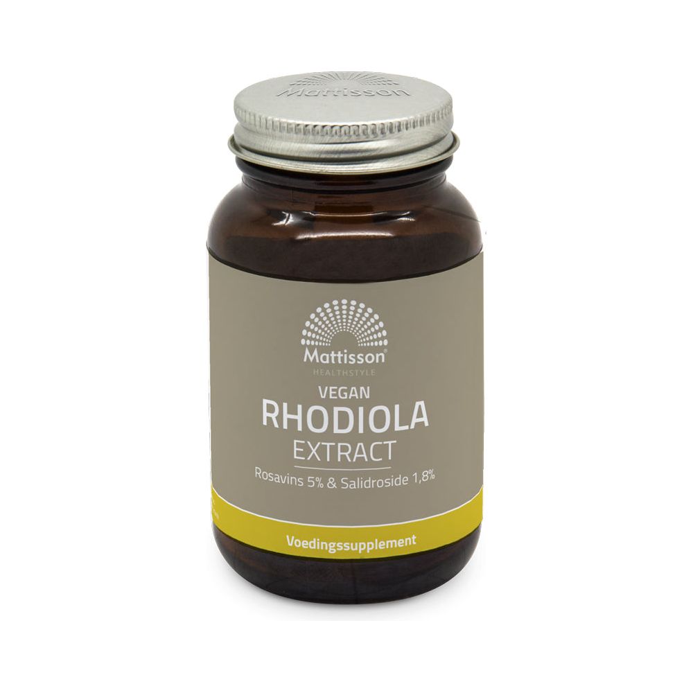 Rhodiola Extract 5% - 60 capsules Supplement Mattisson   