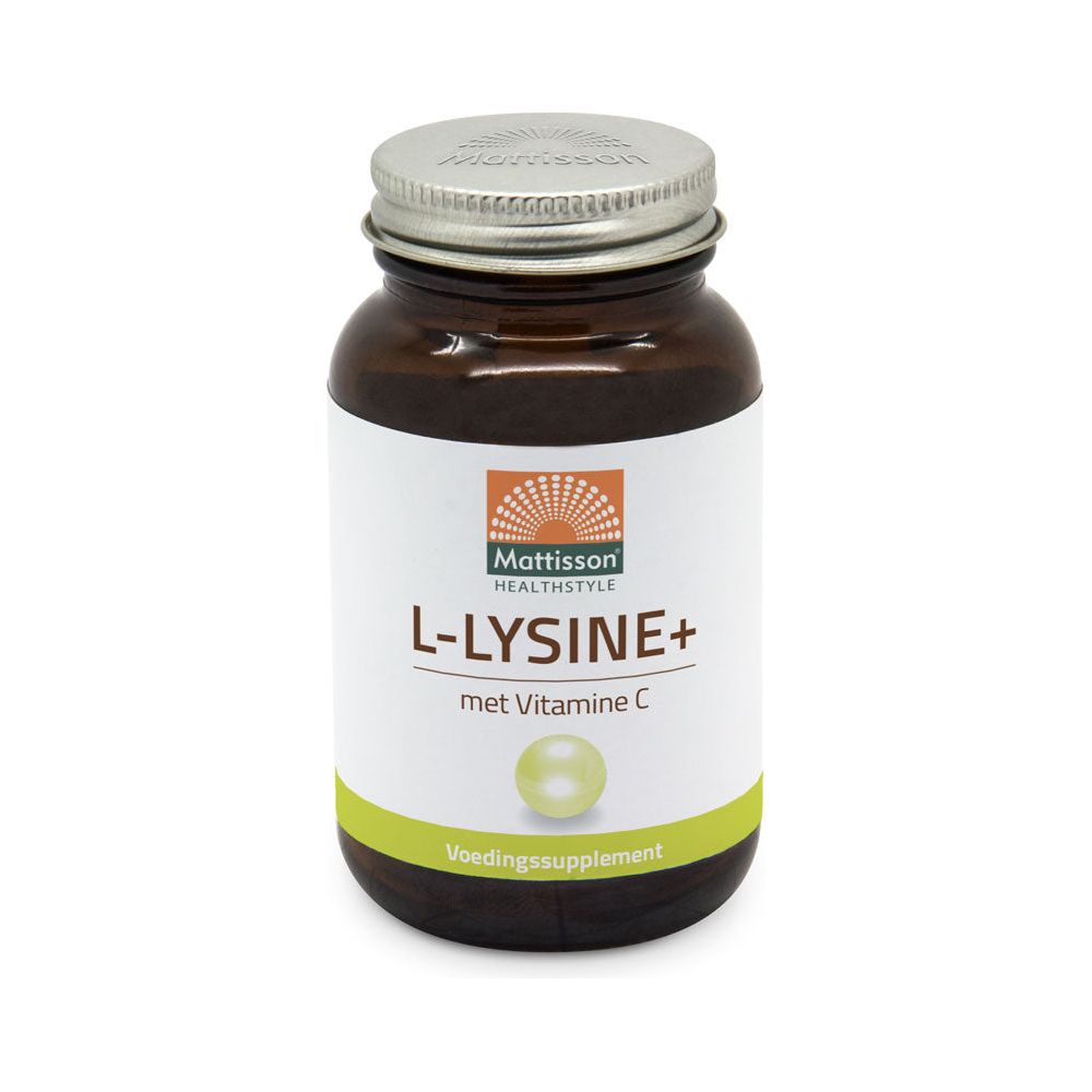 L-Lysine+ met vitamine C - 90 capsules Supplement Mattisson   