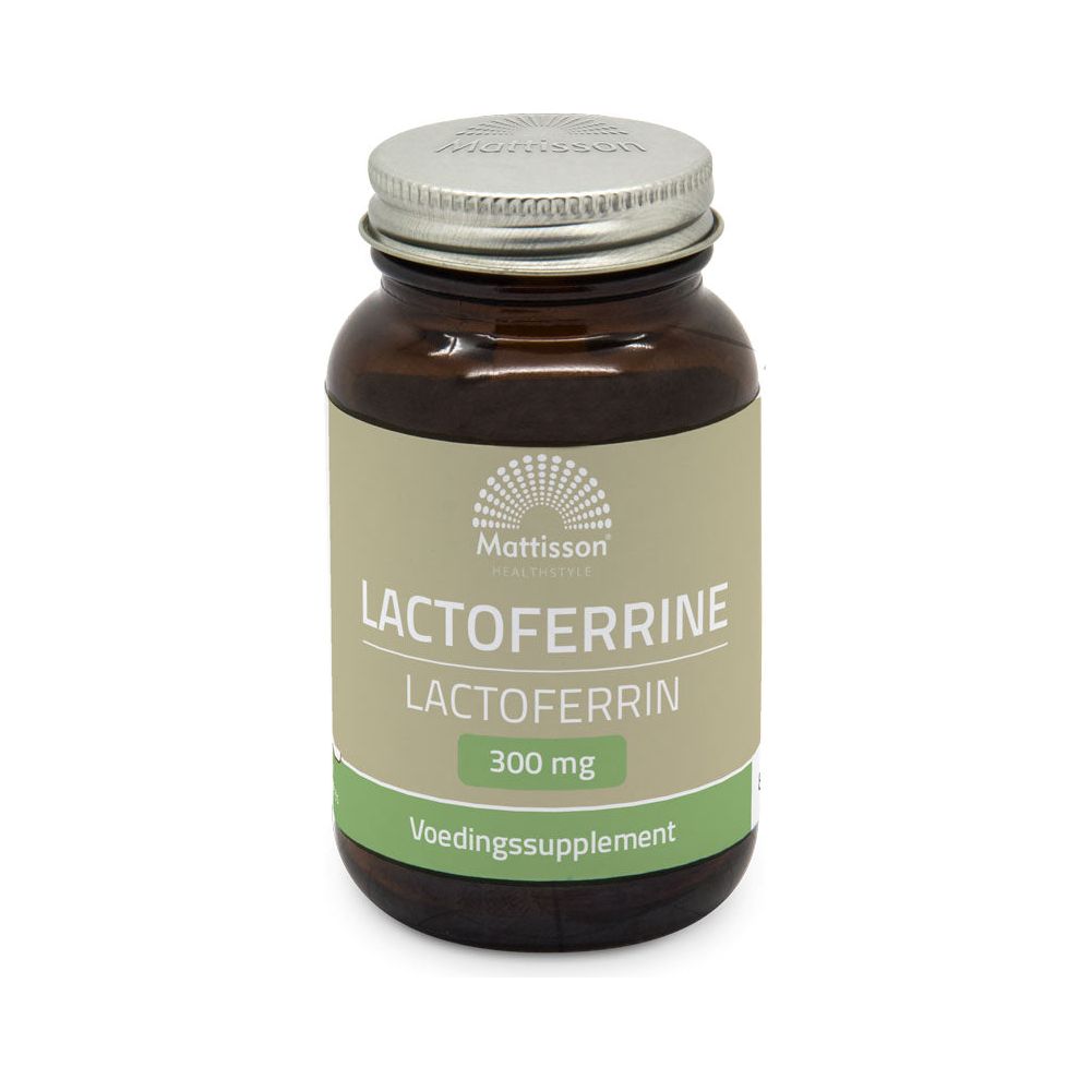 Lactoferrine 95% 300mg - 30 capsules Supplement Mattisson   