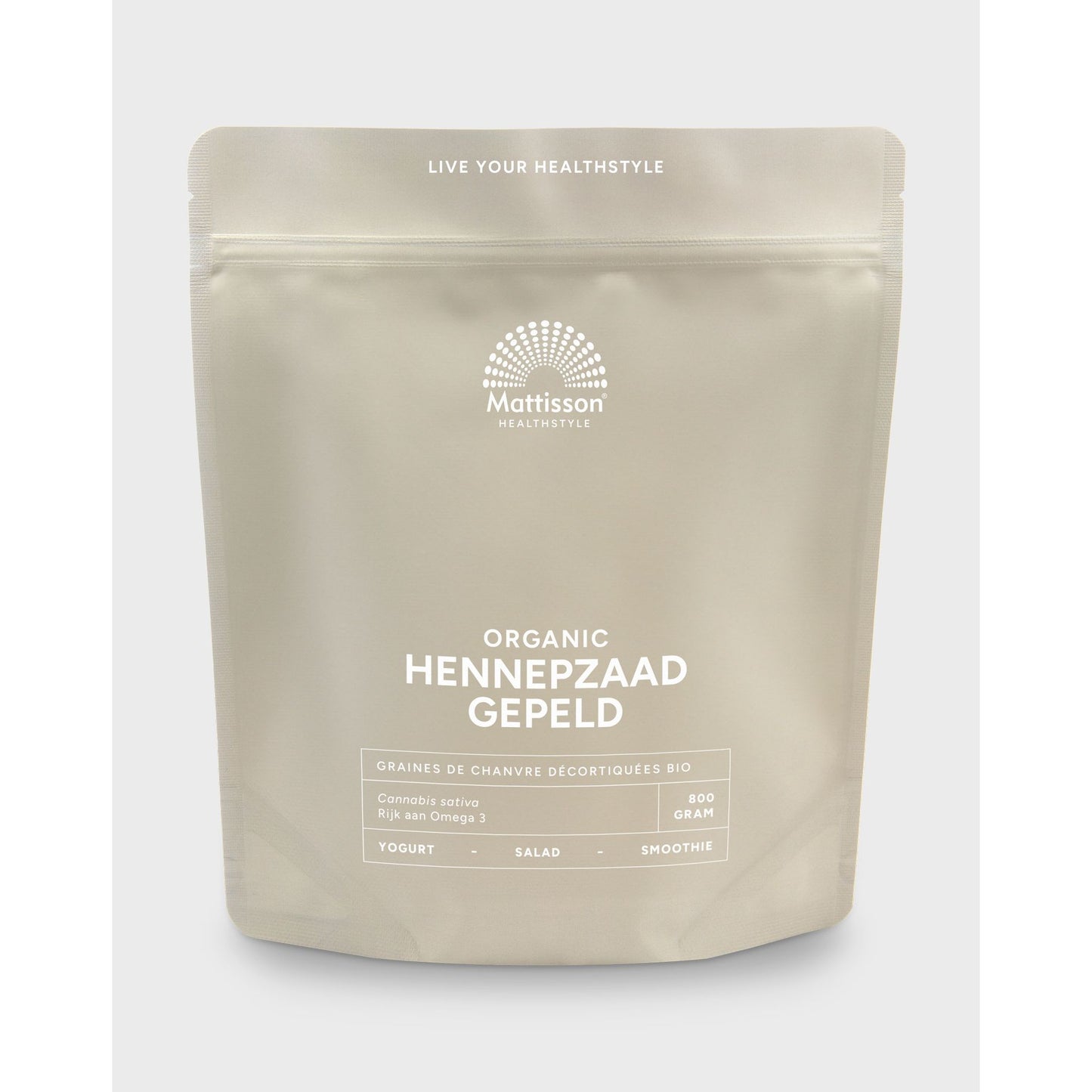 Biologisch Hennepzaad Gepeld - 800g Supplement Mattisson Default Title