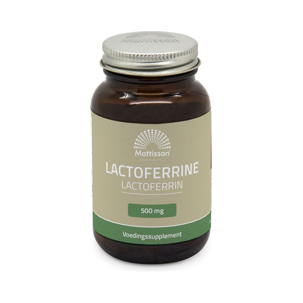 Lactoferrine 95% 500 mg - 60 capsules Supplement Mattisson   