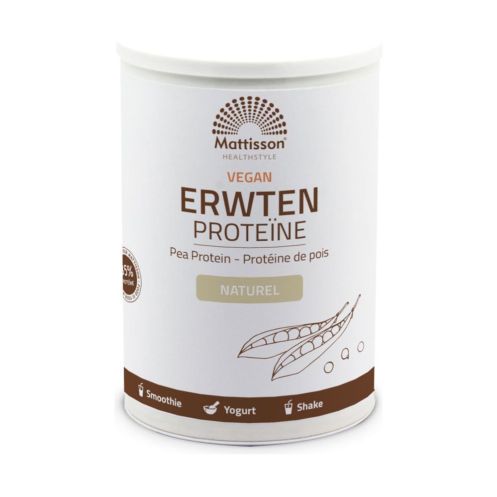 Erwten Proteïne 86% - 350 g Supplement Mattisson   