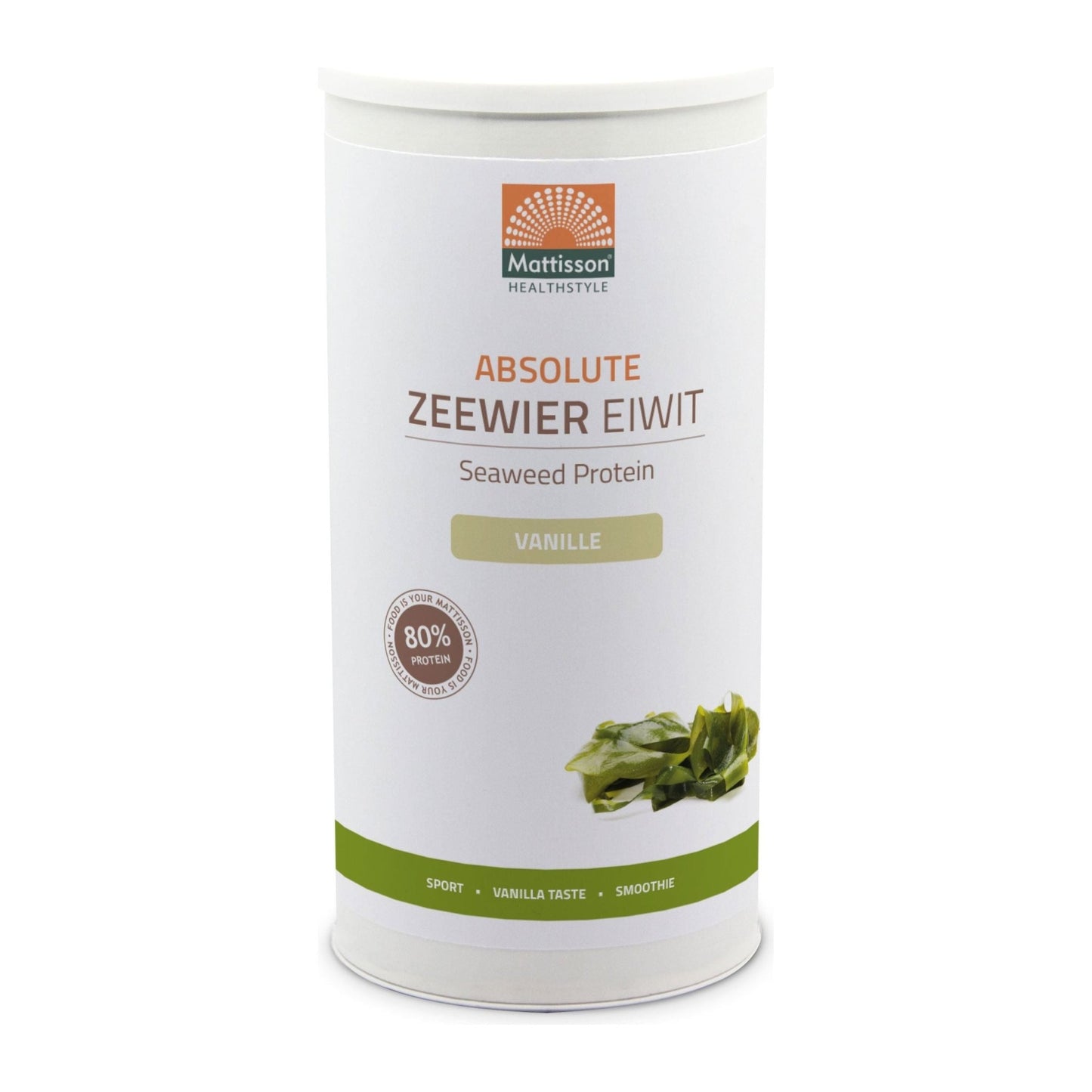 Zeewier Eiwit SuperShake 80% - Vanille - 500 g Supplement Mattisson   