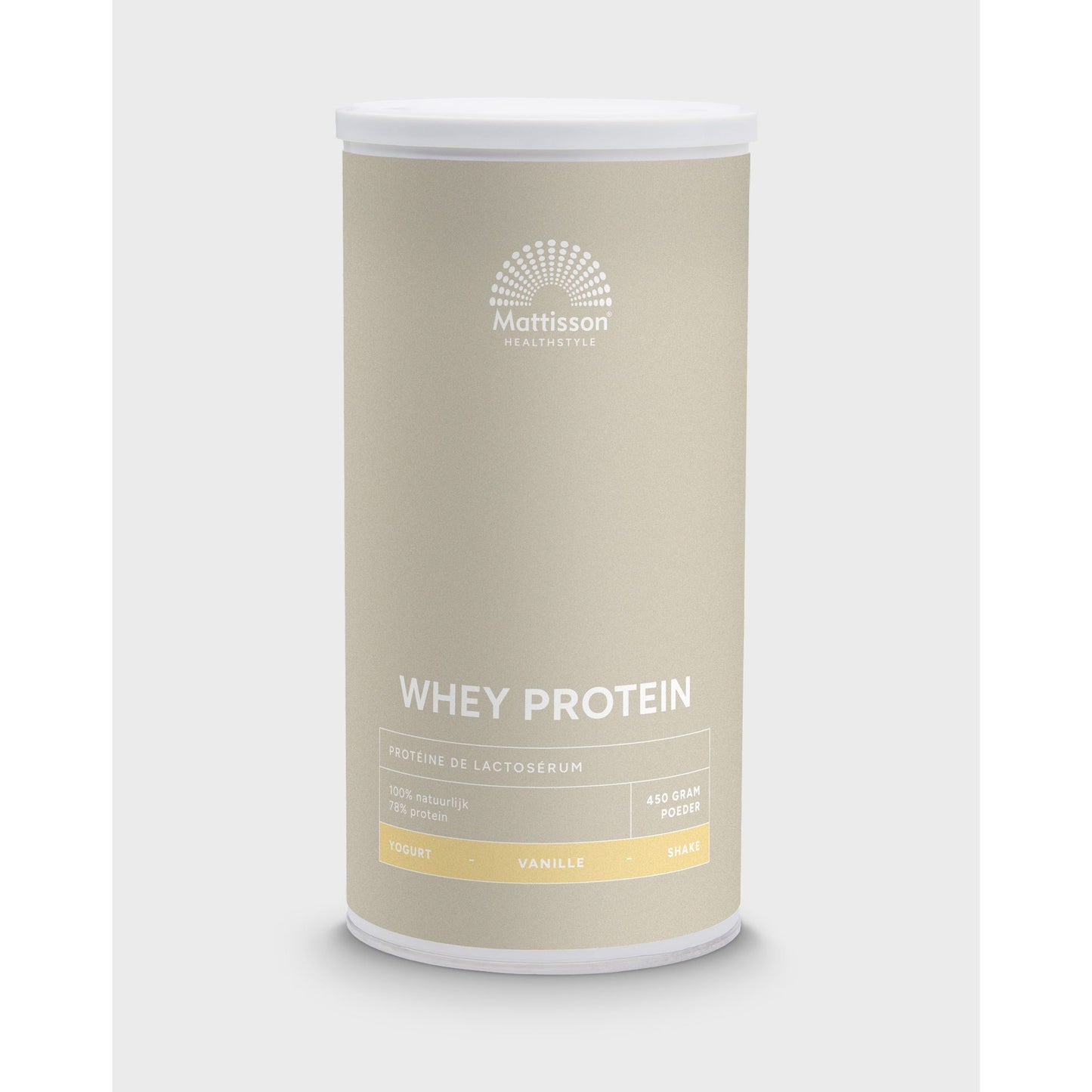 Sport Wei Proteïne poeder 78% - Vanille - 450 g Supplement Mattisson Default Title