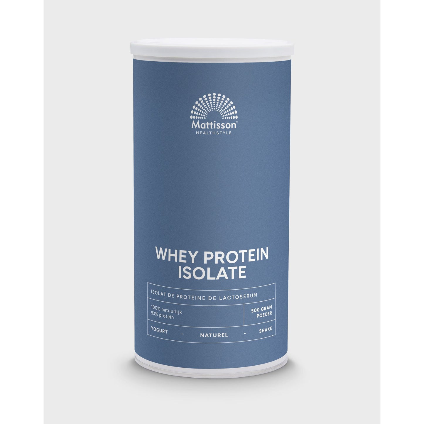 Wei Proteïne poeder - Isolaat 93% - 500 g Supplement Mattisson Default Title