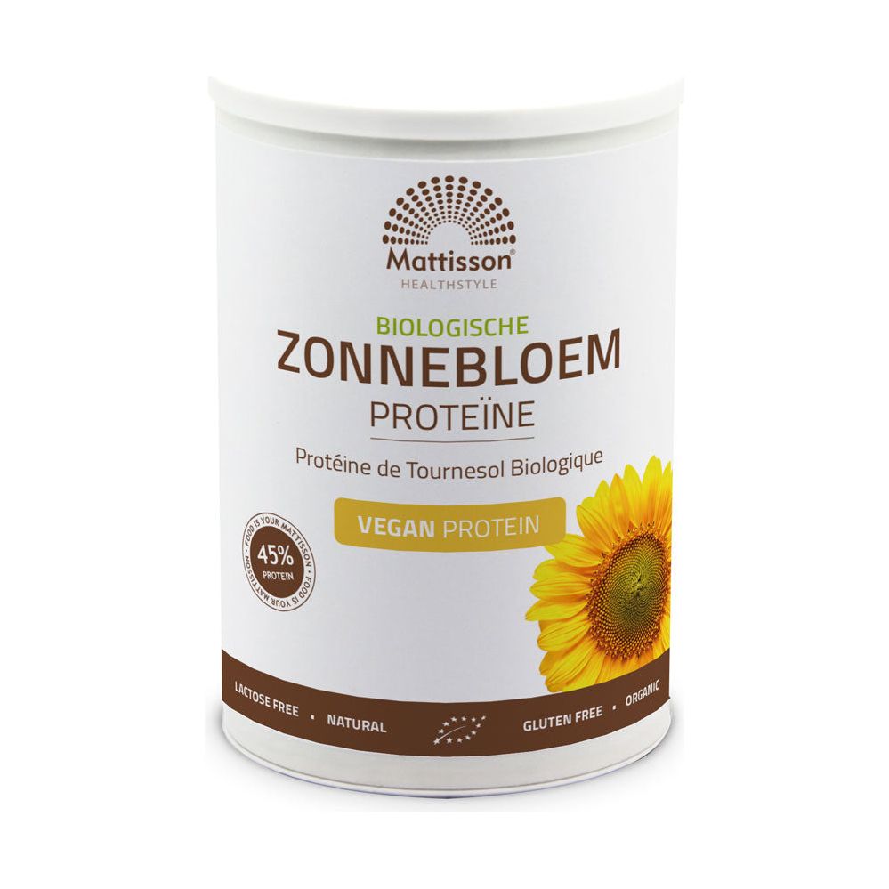 Zonnebloem Proteïne poeder 45% - 400 g Supplement Mattisson   