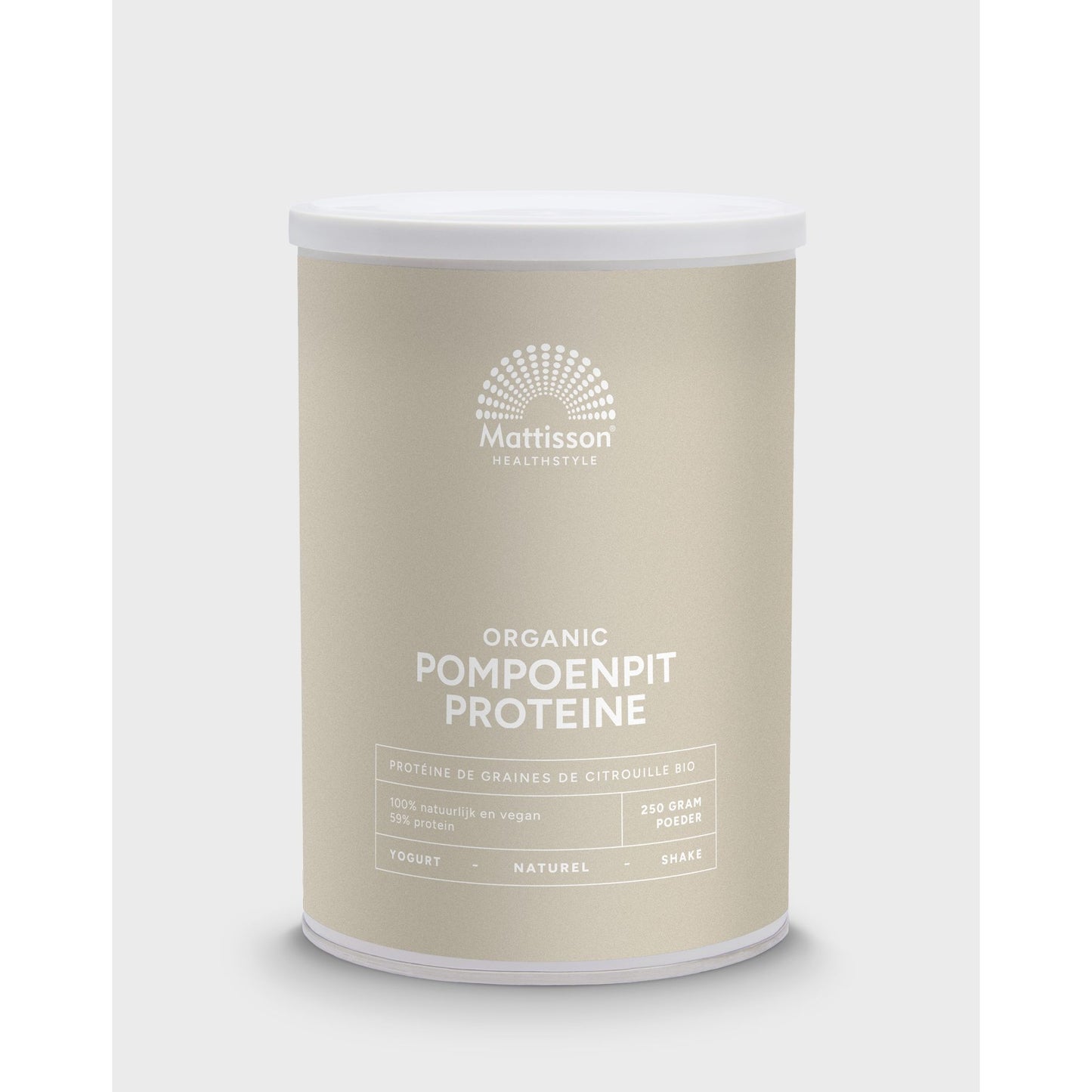 Biologische Pompoenpit Proteïne poeder 58% - 250 g Supplement Mattisson Default Title