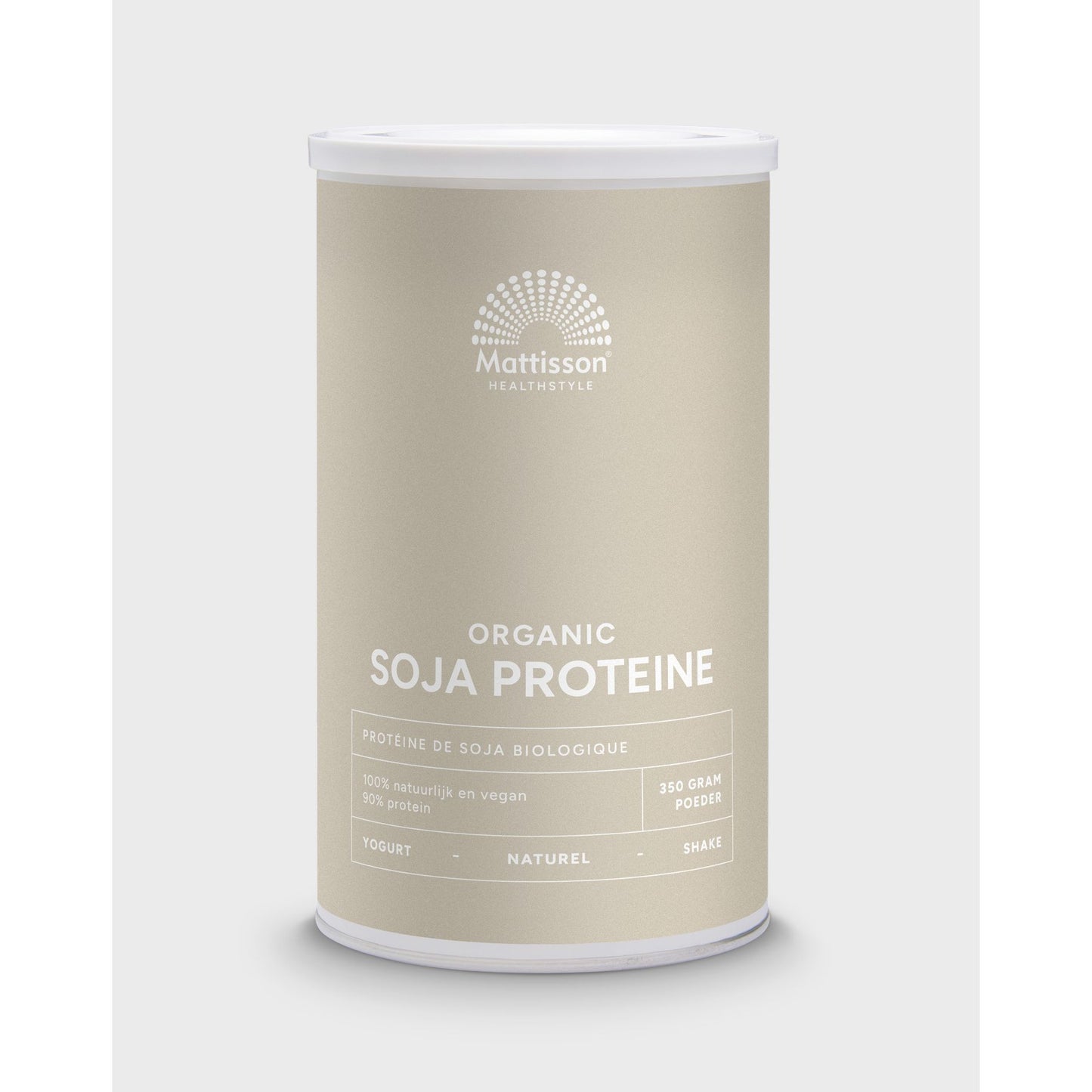 Biologische Soja Proteïne poeder 90% - 350 g Supplement Mattisson Default Title