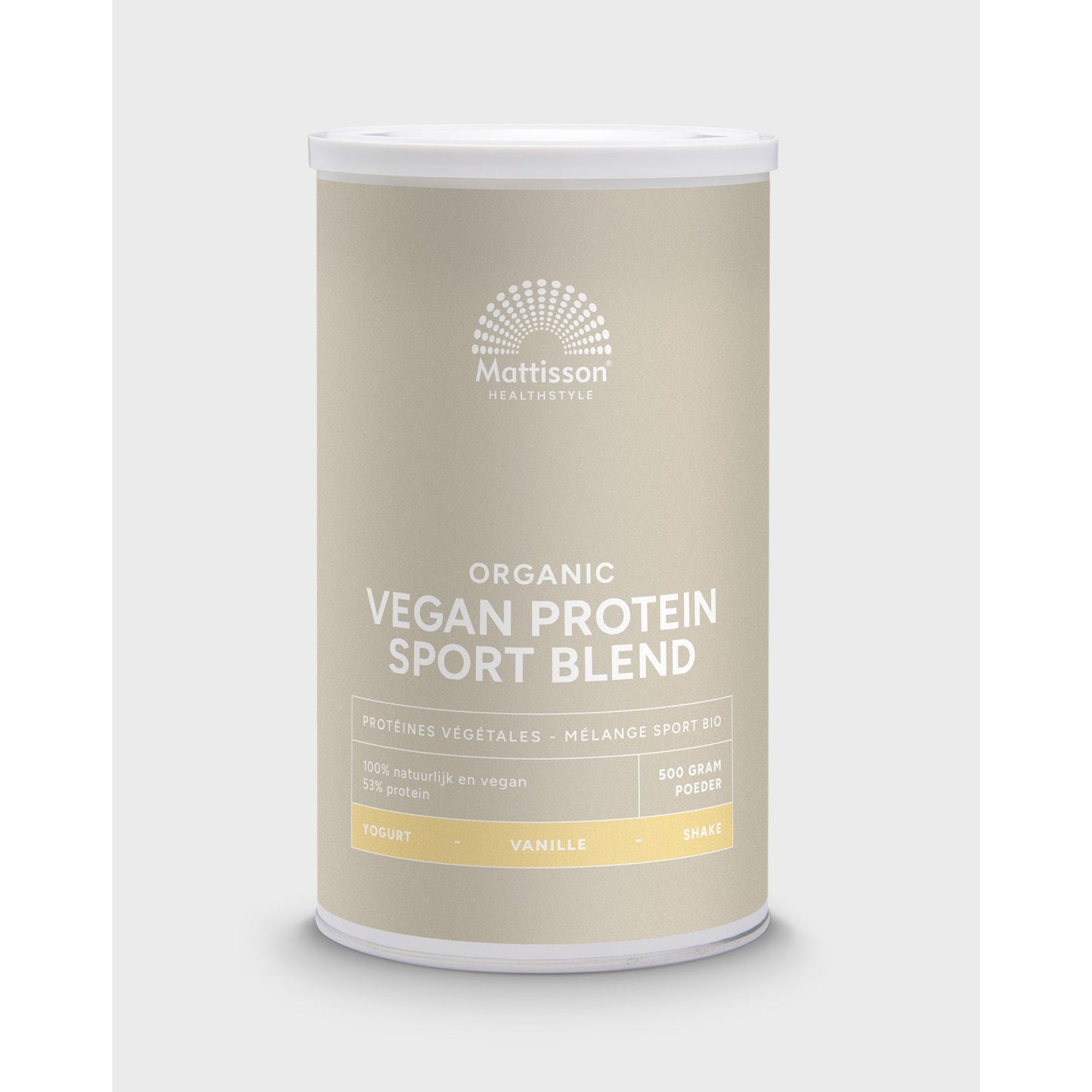 Biologische Sport Vegan Proteïne Blend - Vanille - 500 g Supplement Mattisson Default Title
