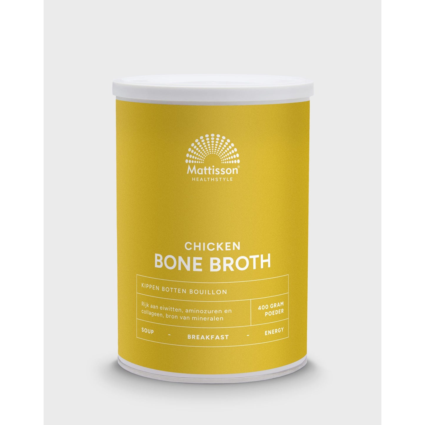 Kippen Botten Bouillon - Chicken Bone Broth - 400 g Supplement Mattisson Default Title