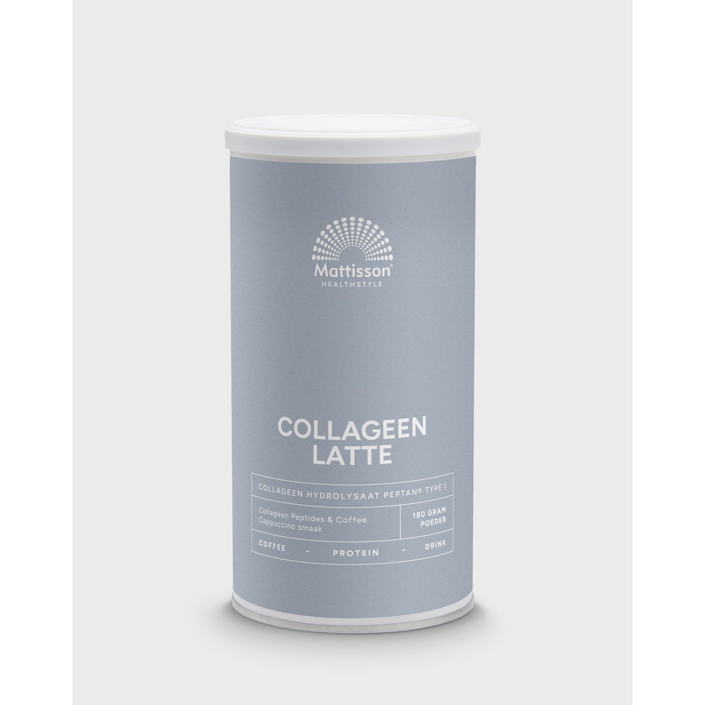 Collageen Latte - Cappuccino smaak - 180 g Supplement Mattisson Default Title