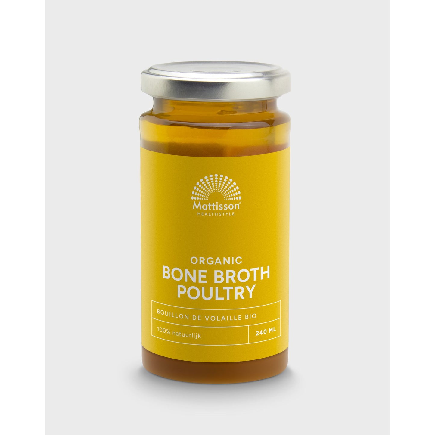 Biologische Botten Bouillon Gevogelte - Bone Broth Poultry - 240ml Supplement Mattisson Default Title