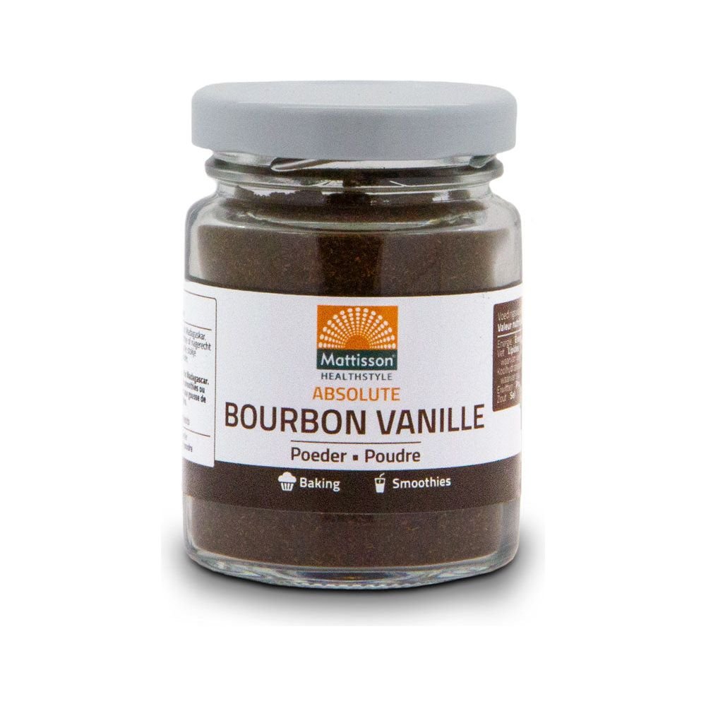 Bourbon Vanille poeder - 30 g Supplement Mattisson   