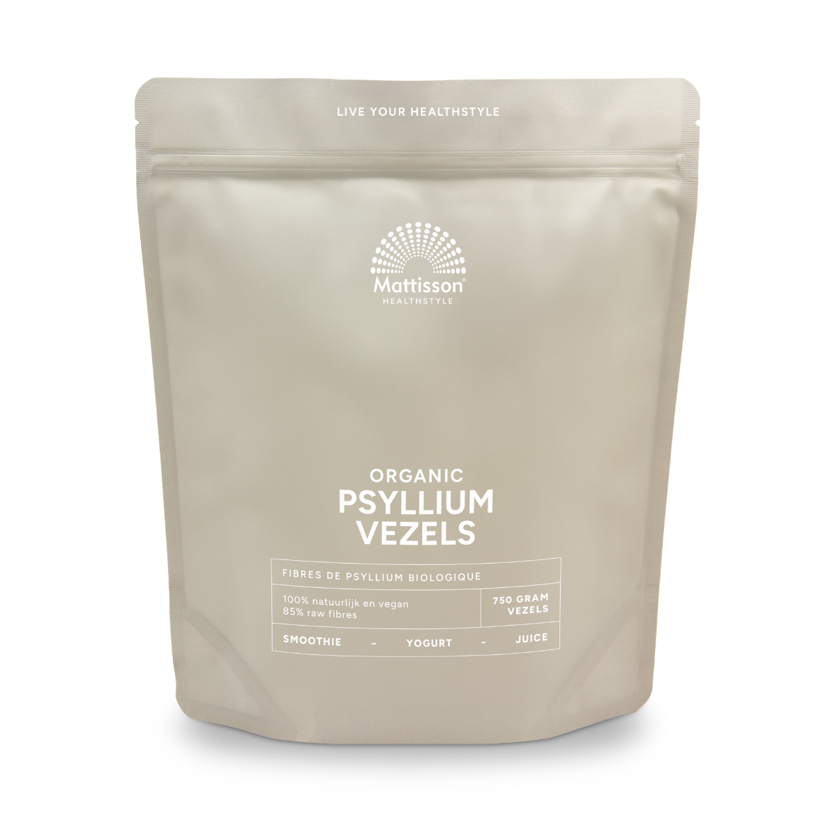 Biologische Psyllium Vezels – 750 gram Supplement Mattisson Default Title