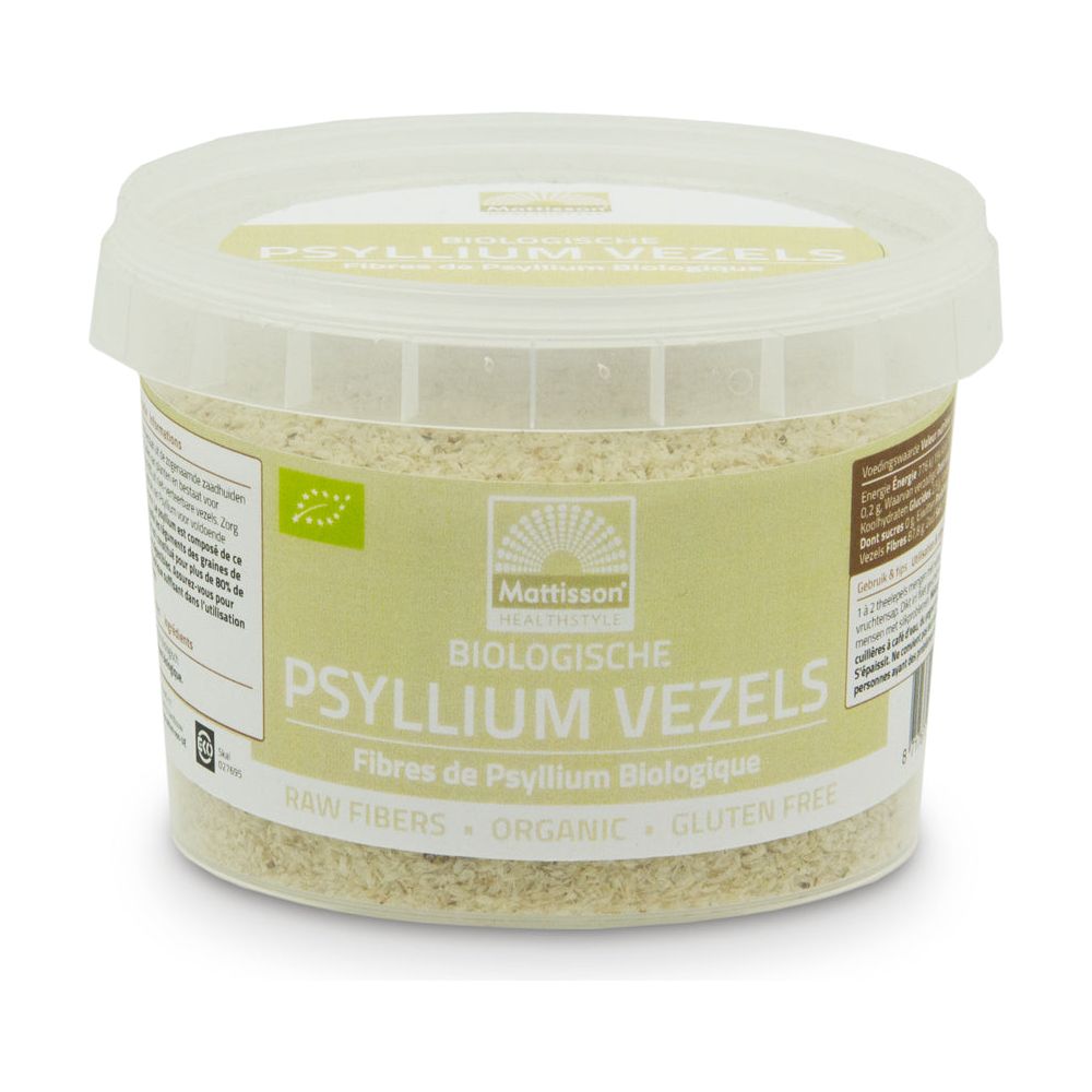 Biologische Psyllium Husk Vezels - 90 g Supplement Mattisson   