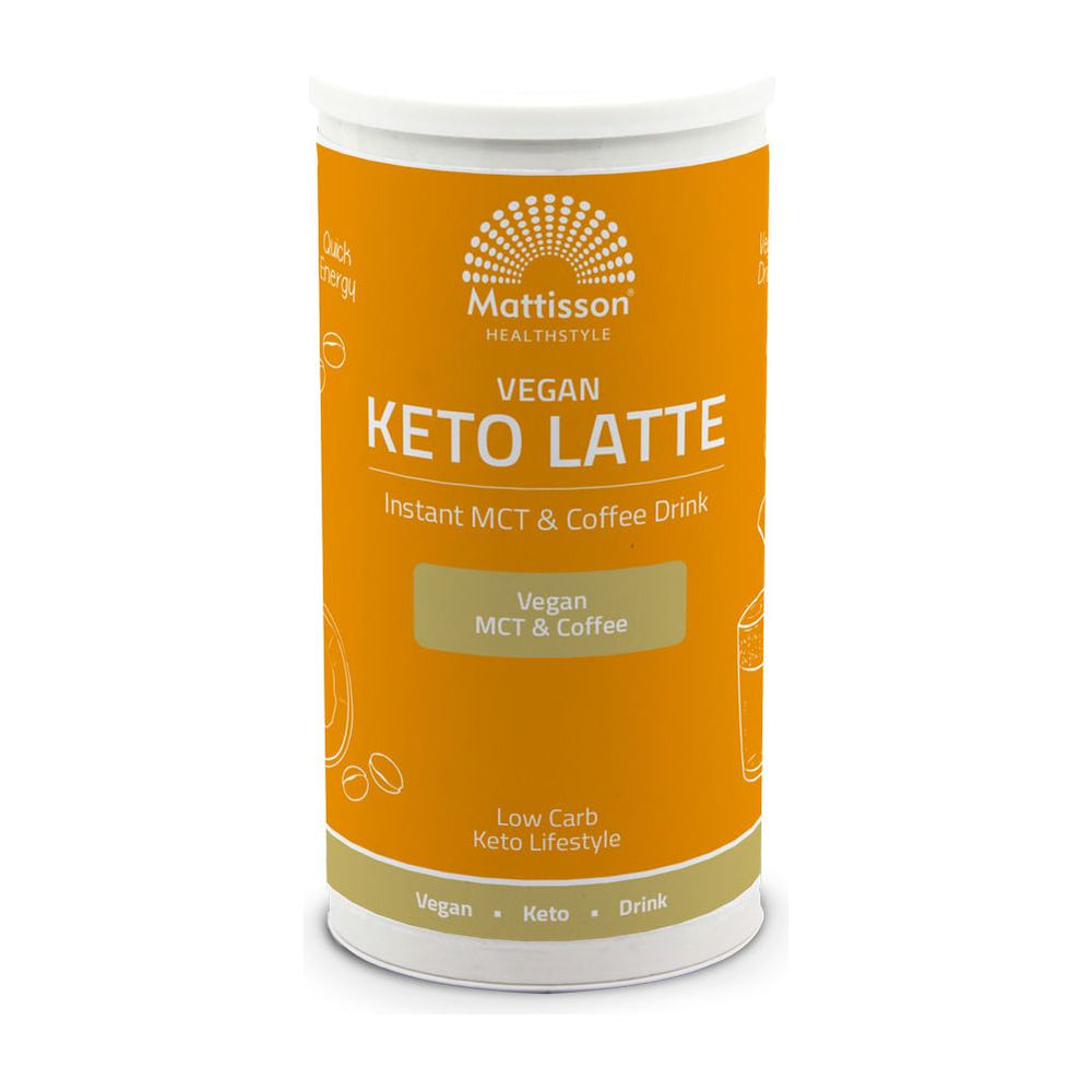 Vegan Keto Latte - Instant MCT & Coffee drink - 200 g Supplement Mattisson   