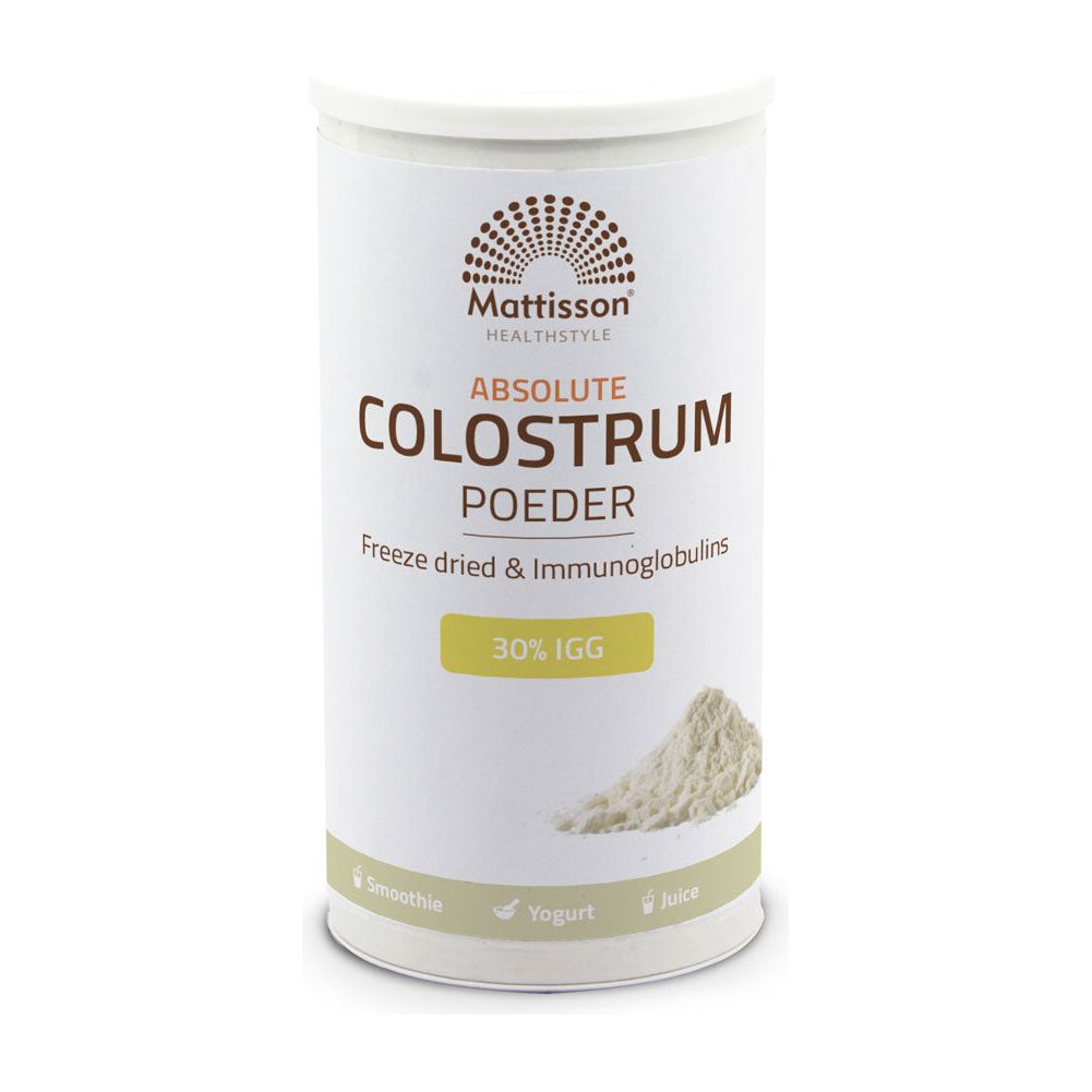 Colostrum Poeder - 30% igG - 220 g Supplement Mattisson   