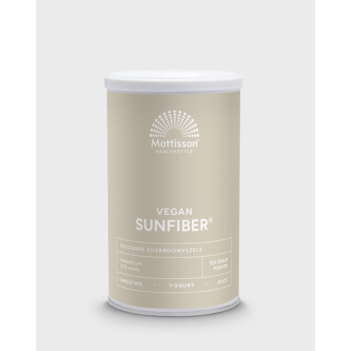 Vegan Sunfiber® - Prebiotische vezels - 125 gram Supplement Mattisson Default Title
