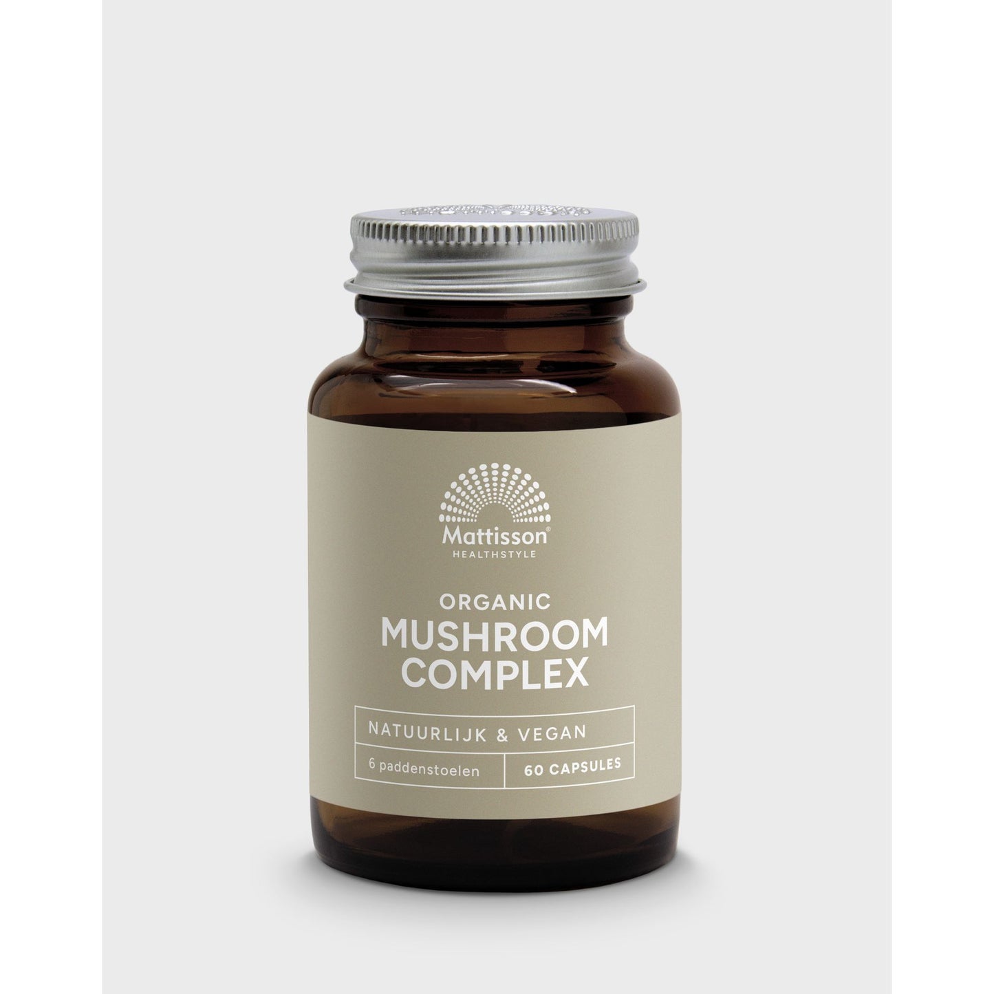 Biologisch Paddenstoelen (Mushroom) Complex - 60 capsules Supplement Mattisson Default Title