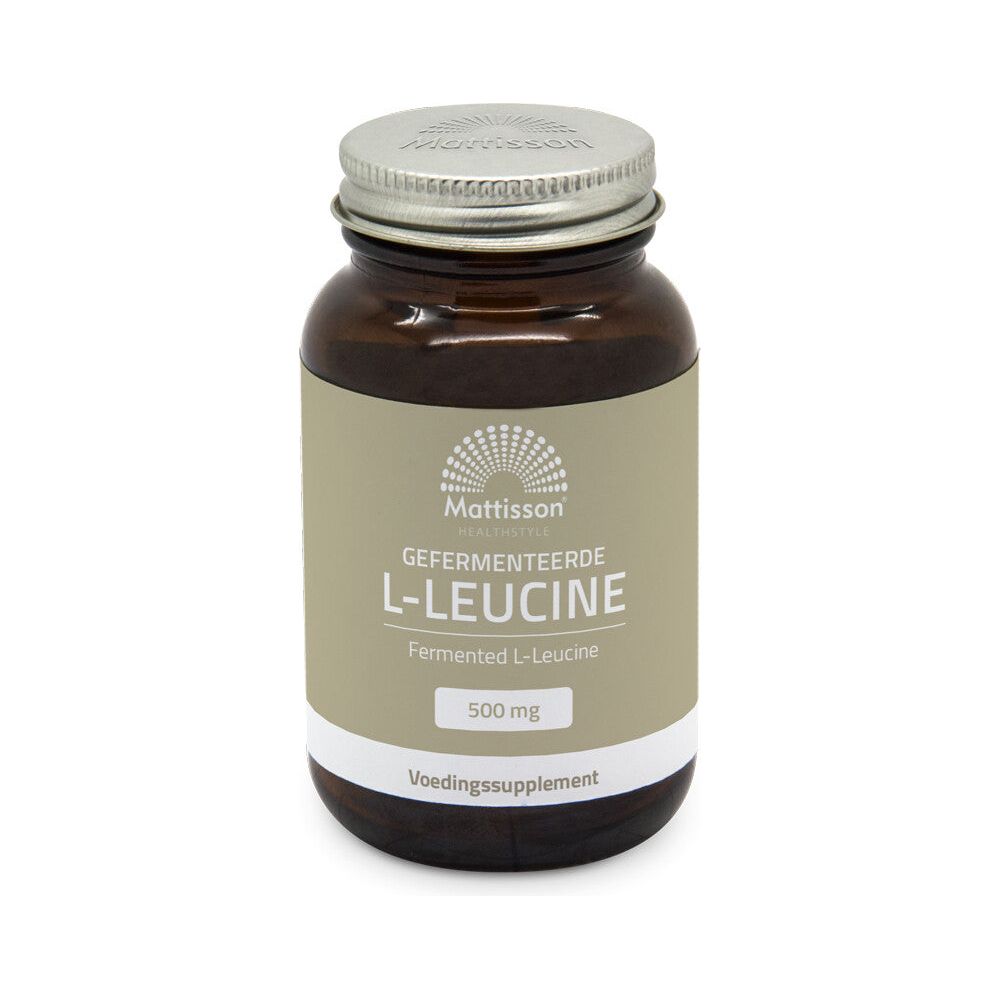 L-Leucine 500 mg - 60 capsules Supplement Mattisson   