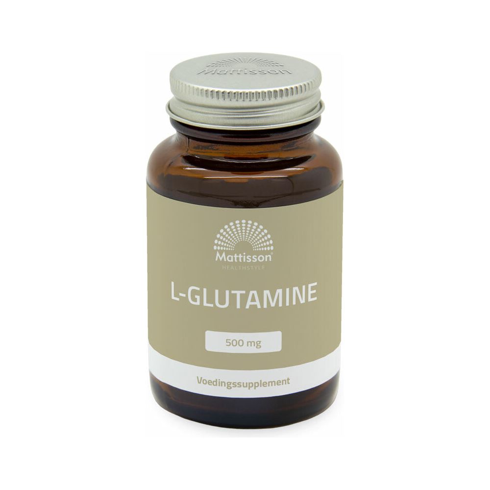 L-Glutamine 500mg - 90 capsules Supplement Mattisson   