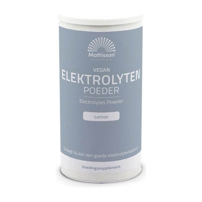 Elektrolyten Poeder Lemon - Electrolytes - 300g Supplement Mattisson   