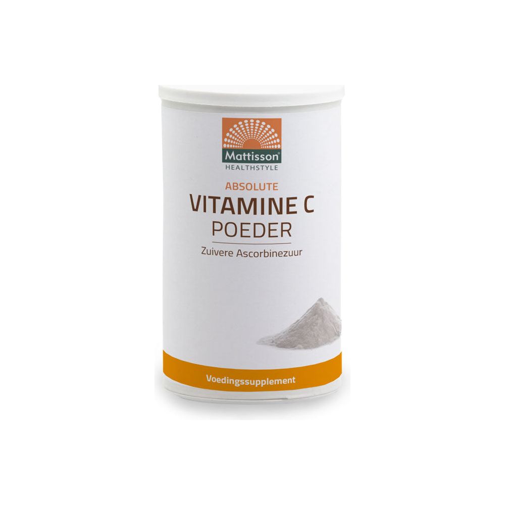 Vitamine C poeder - Zuiver Ascorbinezuur - 350 g Supplement Mattisson   